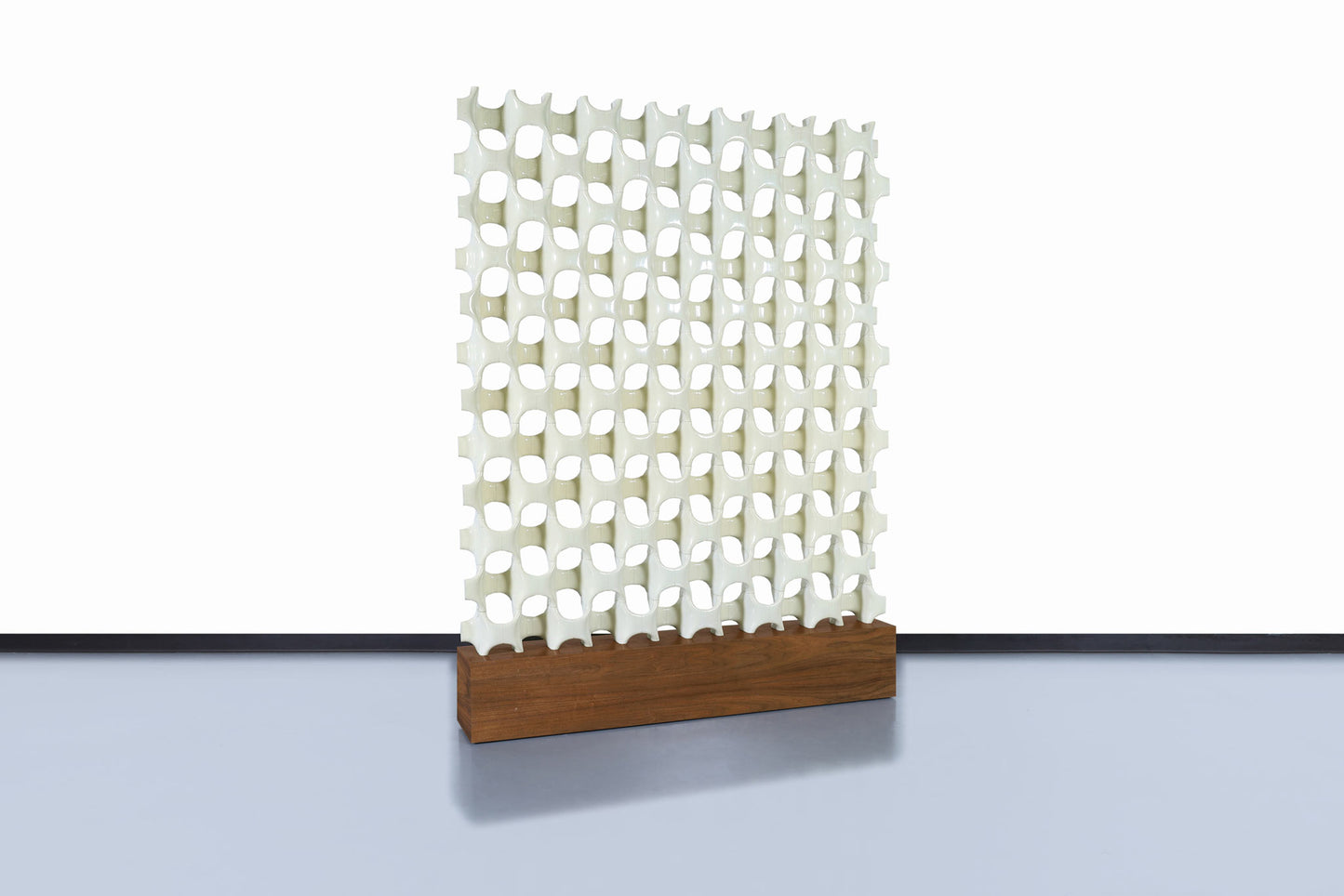 Architectural "Sculpta-Grille" Freestanding Room Divider by Richard Harvey