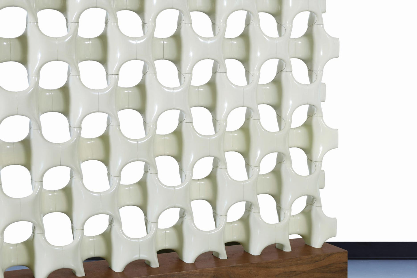 Architectural "Sculpta-Grille" Freestanding Room Divider by Richard Harvey