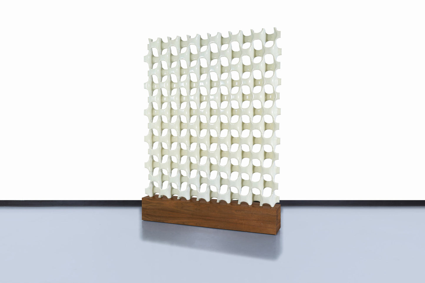 Architectural "Sculpta-Grille" Freestanding Room Divider by Richard Harvey