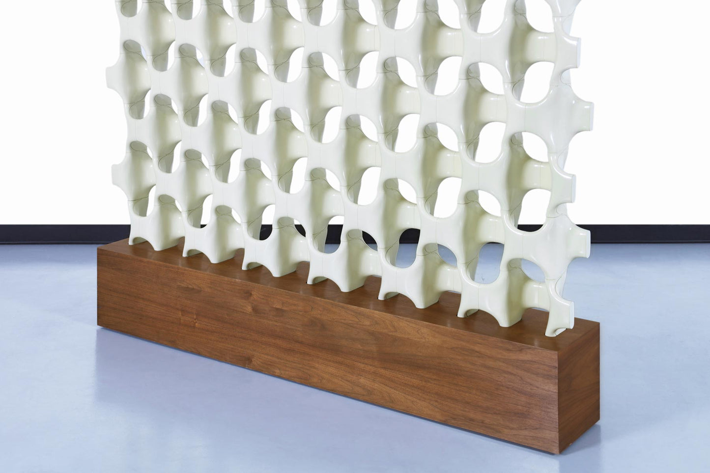 Architectural "Sculpta-Grille" Freestanding Room Divider by Richard Harvey