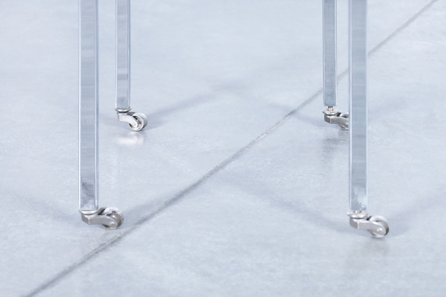 Colombian Rosewood and Chrome End Tables or Nightstands