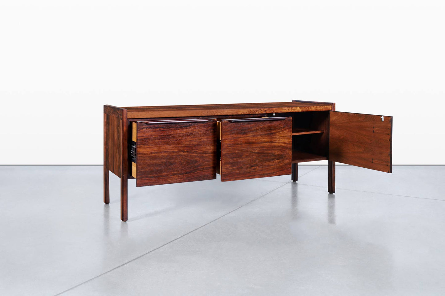 Danish Modern Brazilian Rosewood Credenza
