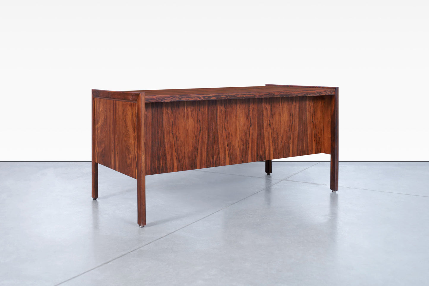 Danish Modern Executive Rosewood Desk