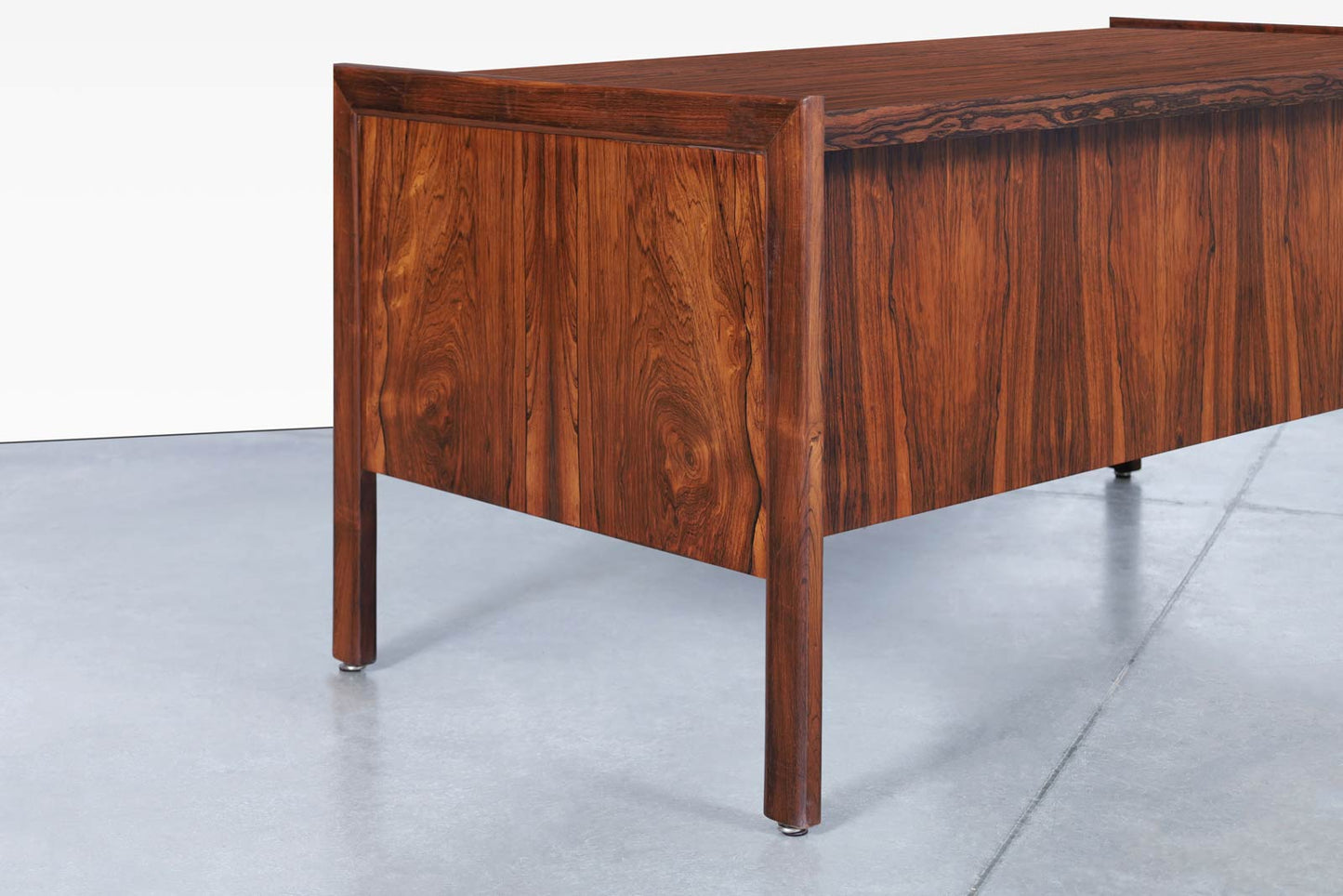 Danish Modern Executive Rosewood Desk