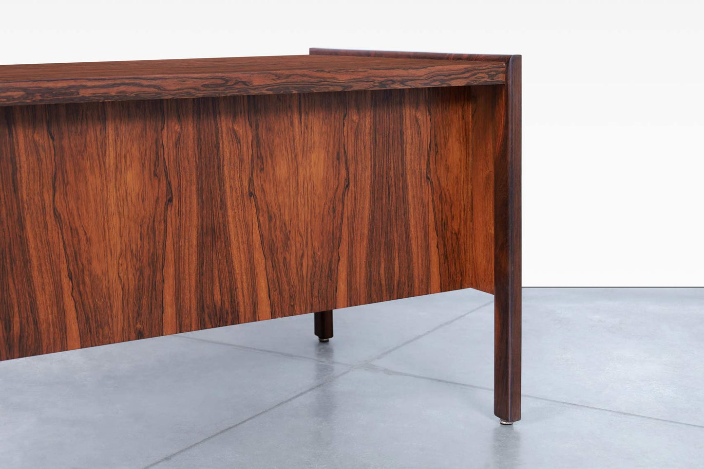 Danish Modern Executive Rosewood Desk
