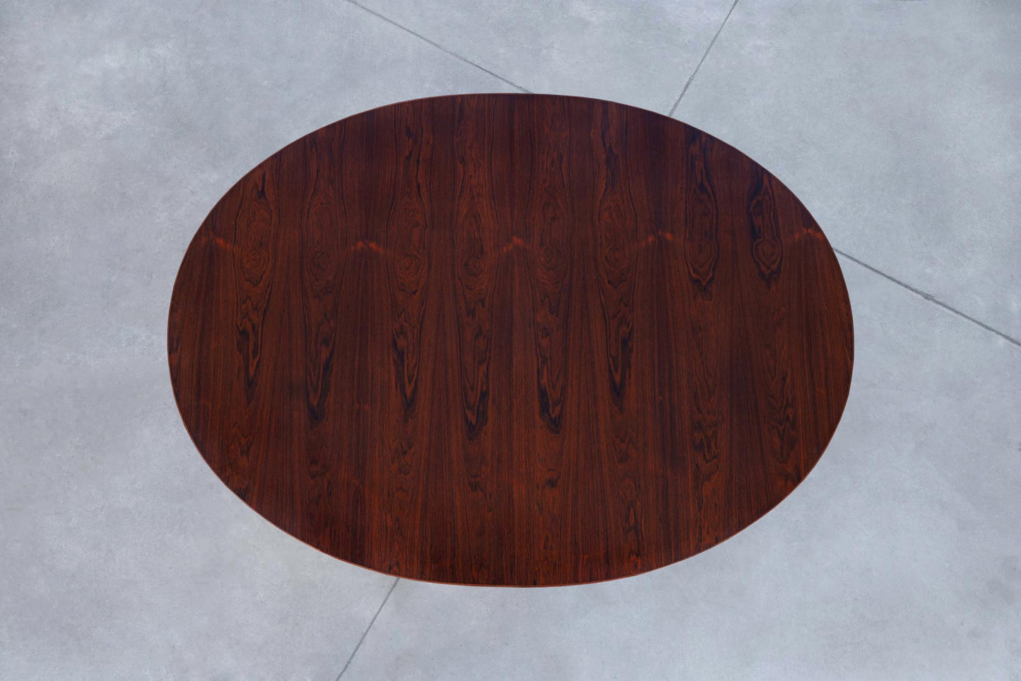 Danish Modern Expanding Rosewood Dining Table by Harry Ostergaard