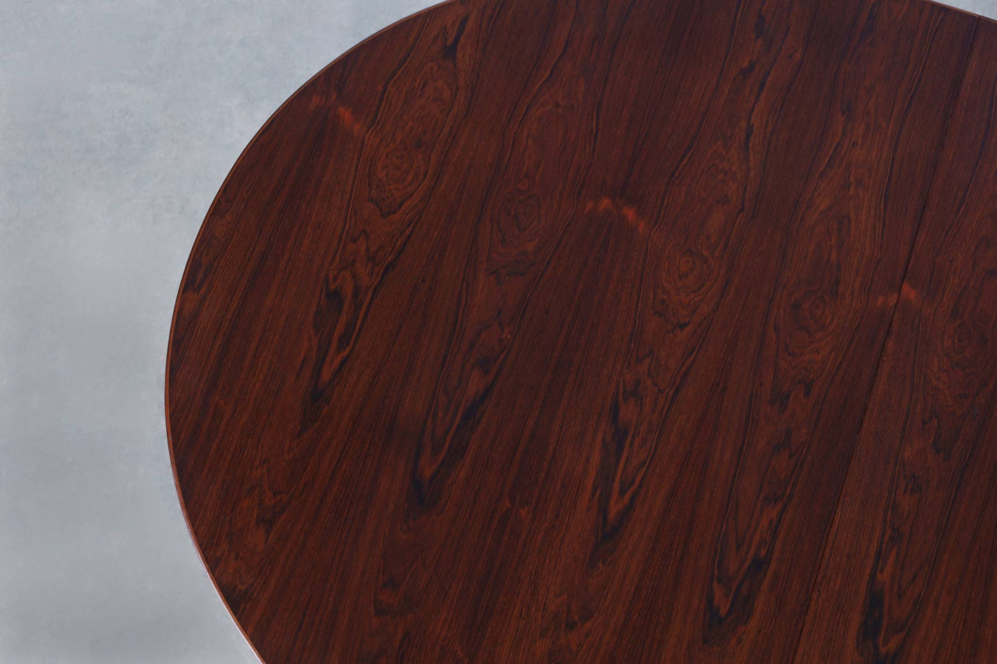Danish Modern Expanding Rosewood Dining Table by Harry Ostergaard