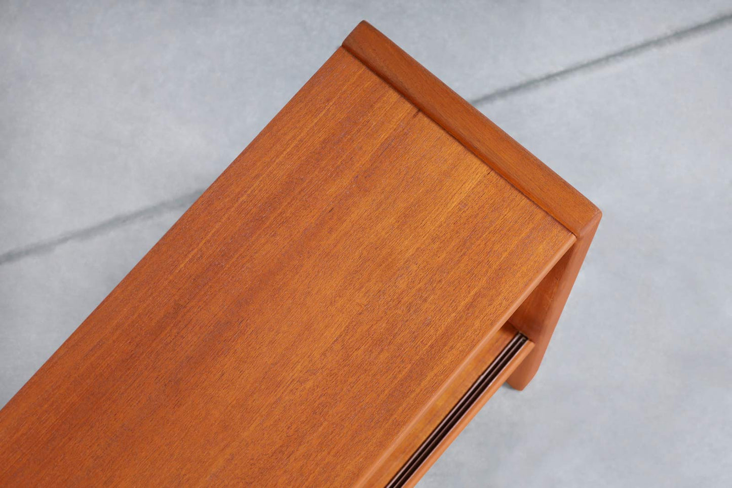 Danish Low-Profile Credenza or Bookcase with Glass Doors by Skovby Møbelfabrik