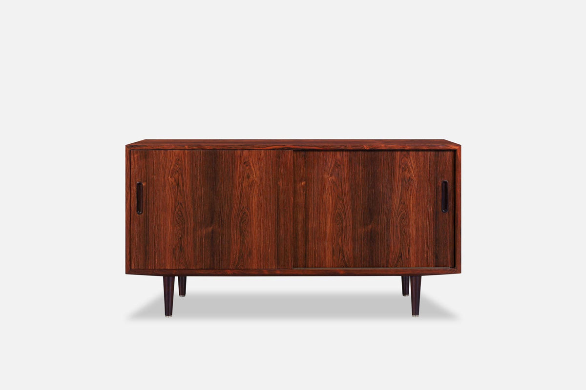 Danish Modern Rosewood Credenza by Carlo Jensen for Poul Hundevad