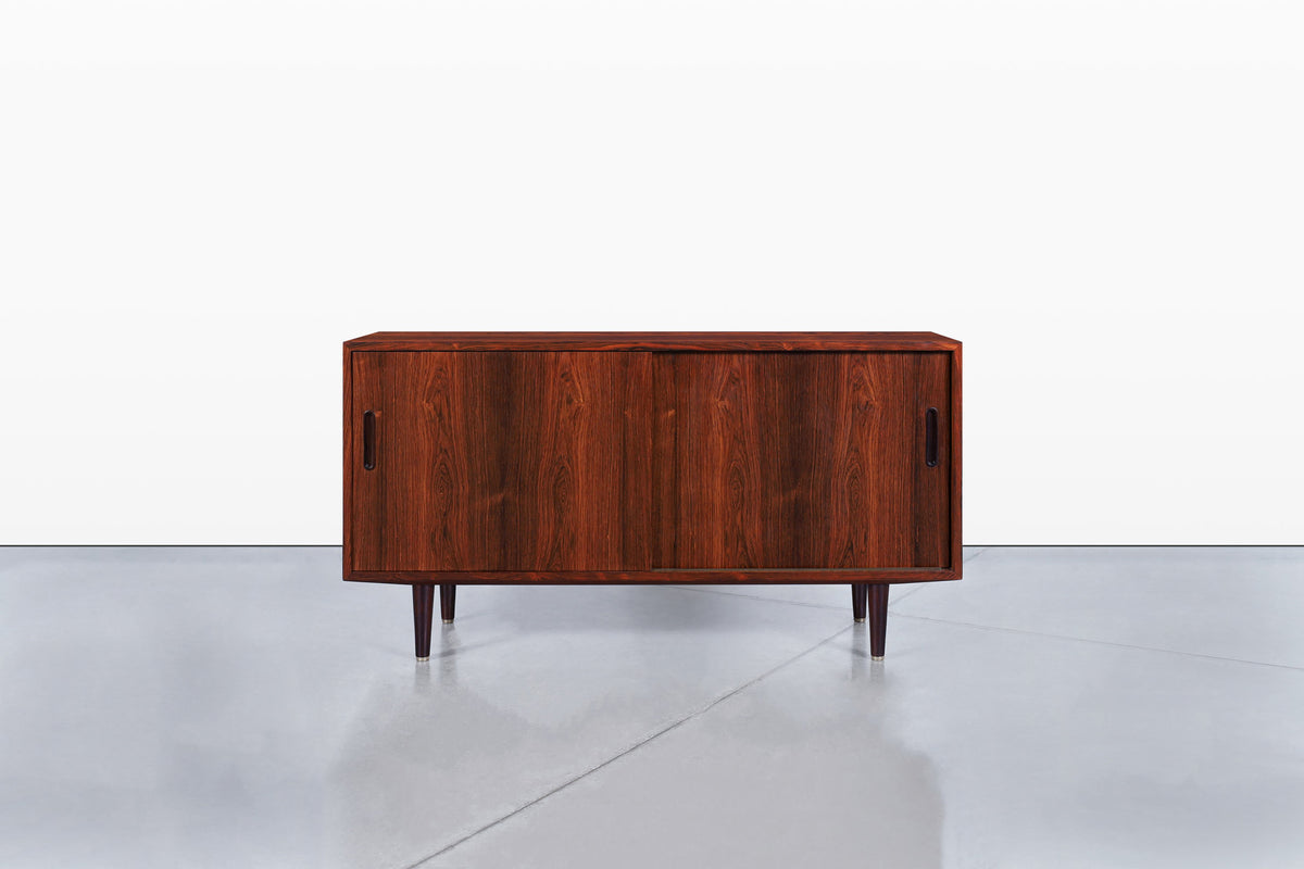 Danish Modern Rosewood Credenza by Carlo Jensen for Poul Hundevad