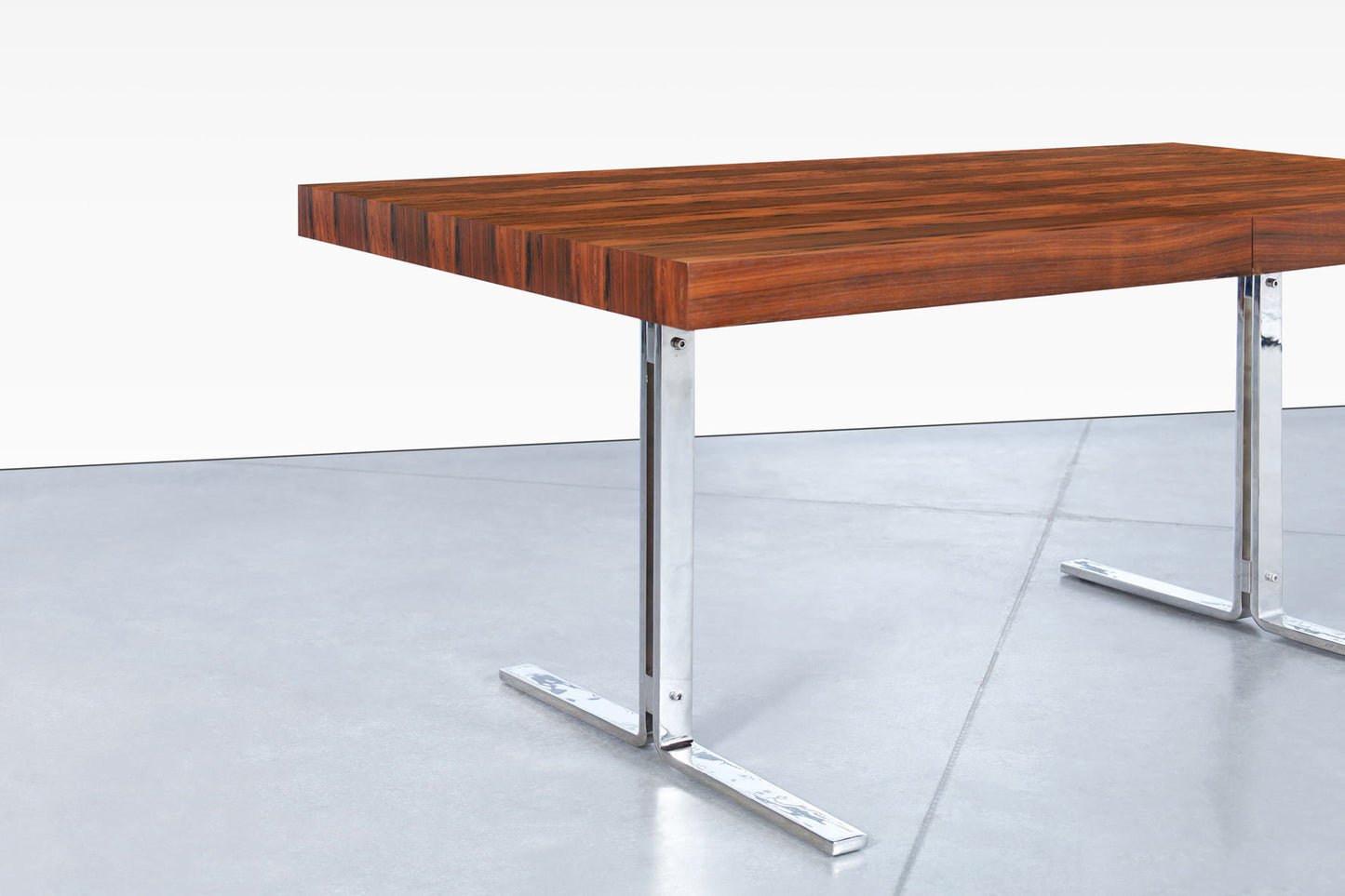 Danish Modern Rosewood Dining Table by Poul Nørreklit for Georg Petersens