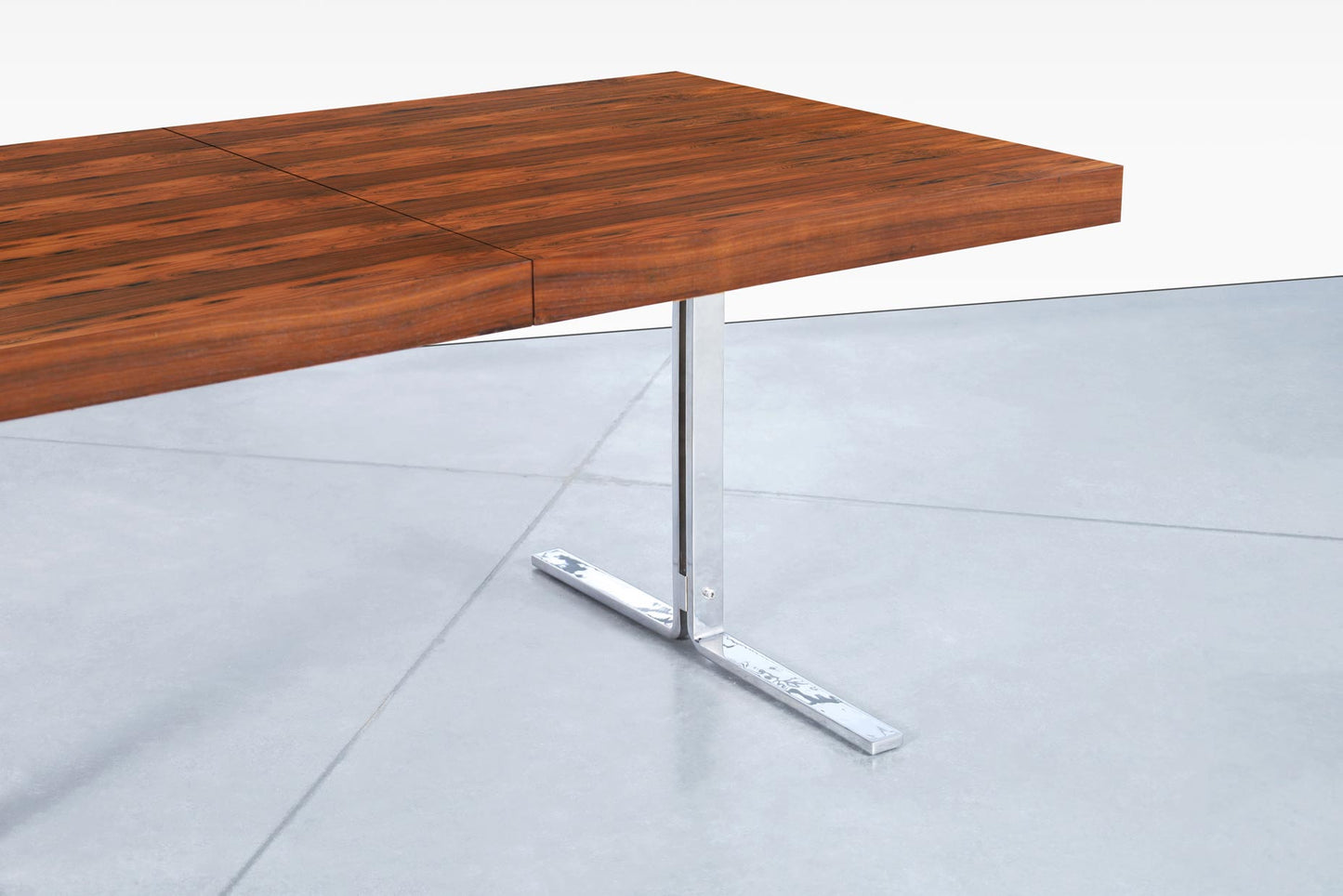 Danish Modern Rosewood Dining Table by Poul Nørreklit for Georg Petersens