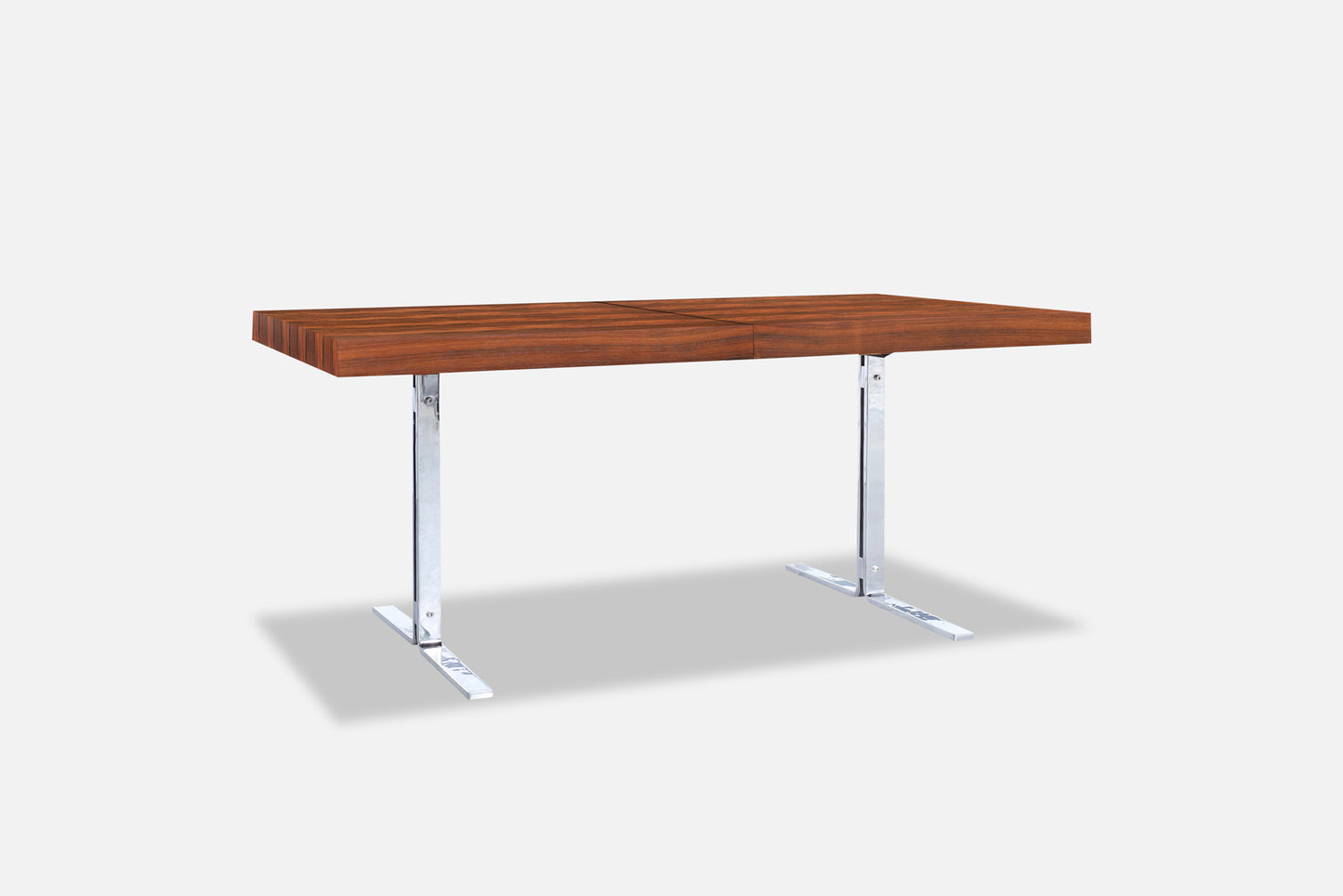 Danish Modern Rosewood Dining Table by Poul Nørreklit for Georg Petersens