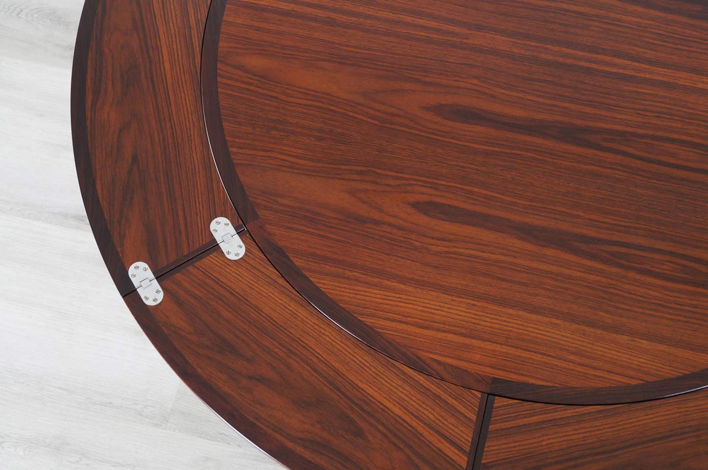 Danish Modern Rosewood "Flip-Flap" Dining Table by Dyrlund