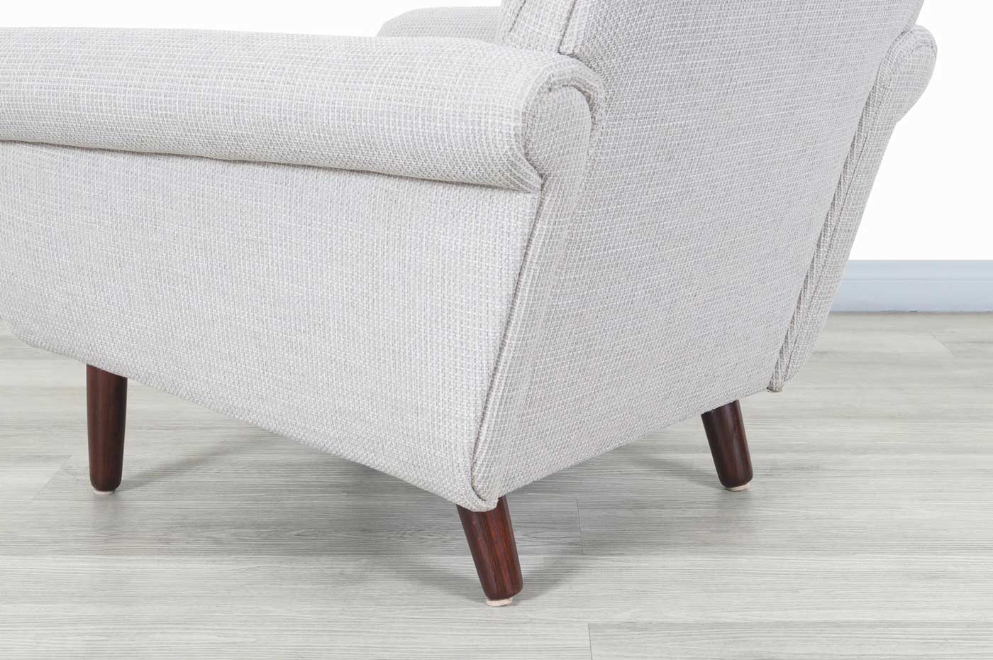 Mid-Century Modern Rosewood Lounge Chairs