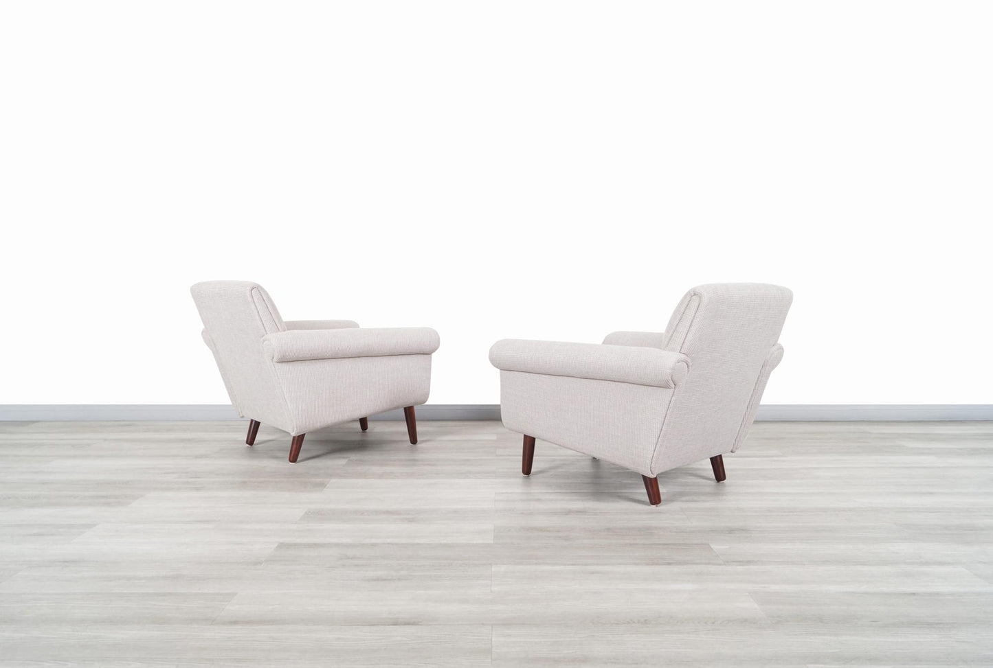 Mid-Century Modern Rosewood Lounge Chairs