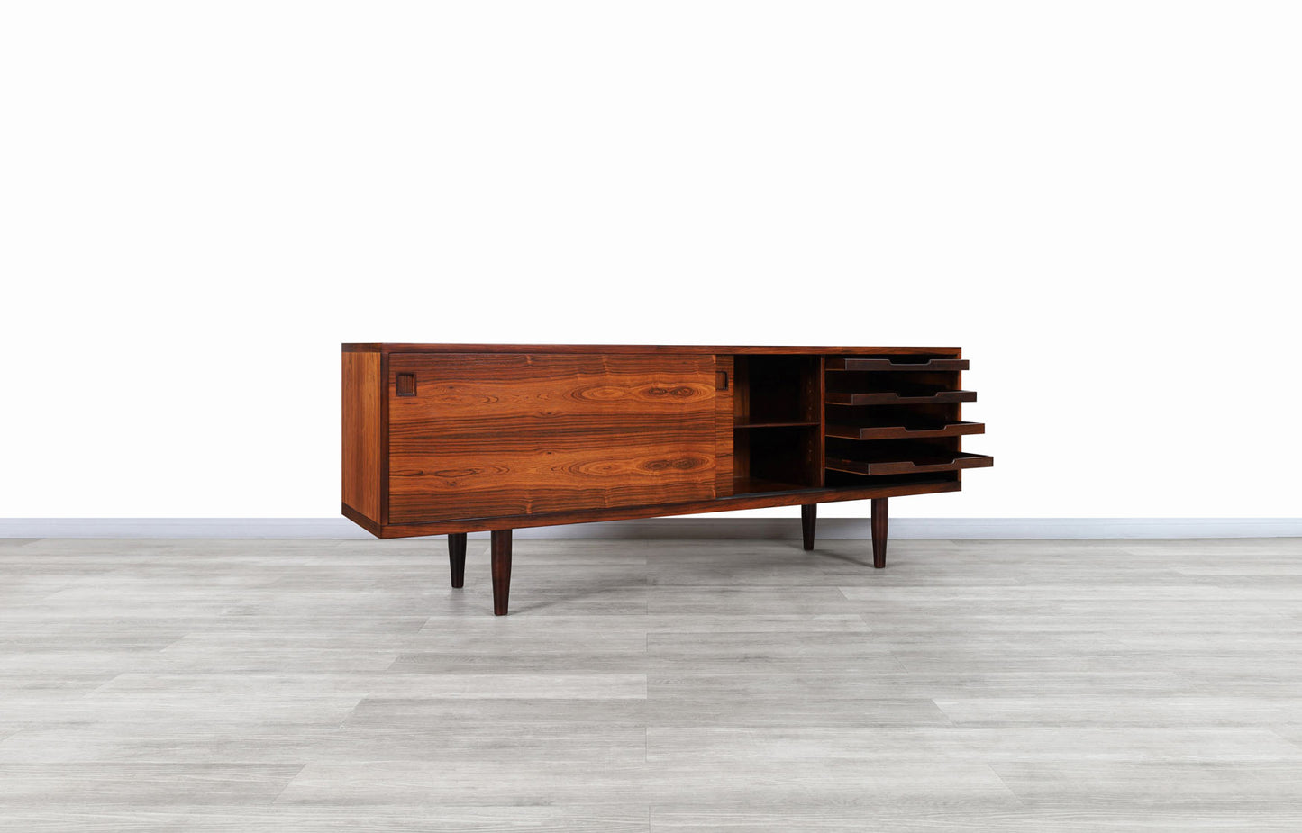 Danish Modern Rosewood Model-20 Credenza by Niels Otto Moller