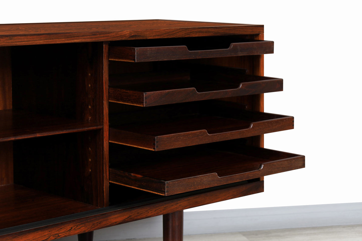Danish Modern Rosewood Model-20 Credenza by Niels O. Møller
