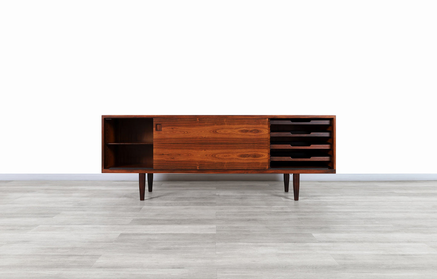 Danish Modern Rosewood Model-20 Credenza by Niels Otto Moller