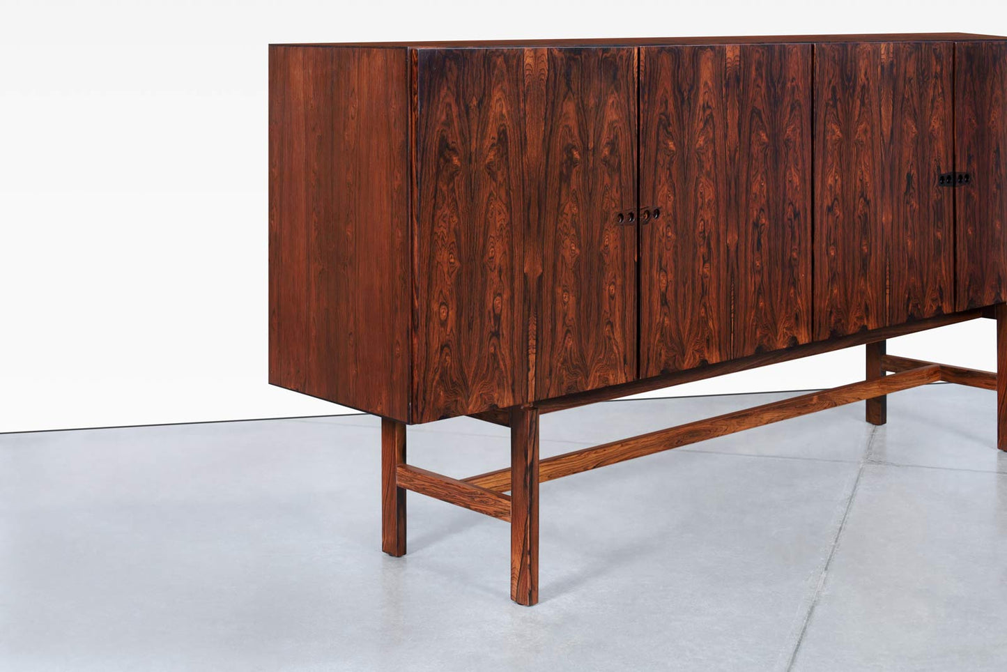 Danish Modern Rosewood Sideboard Attributed to Ib Kofod Larsen