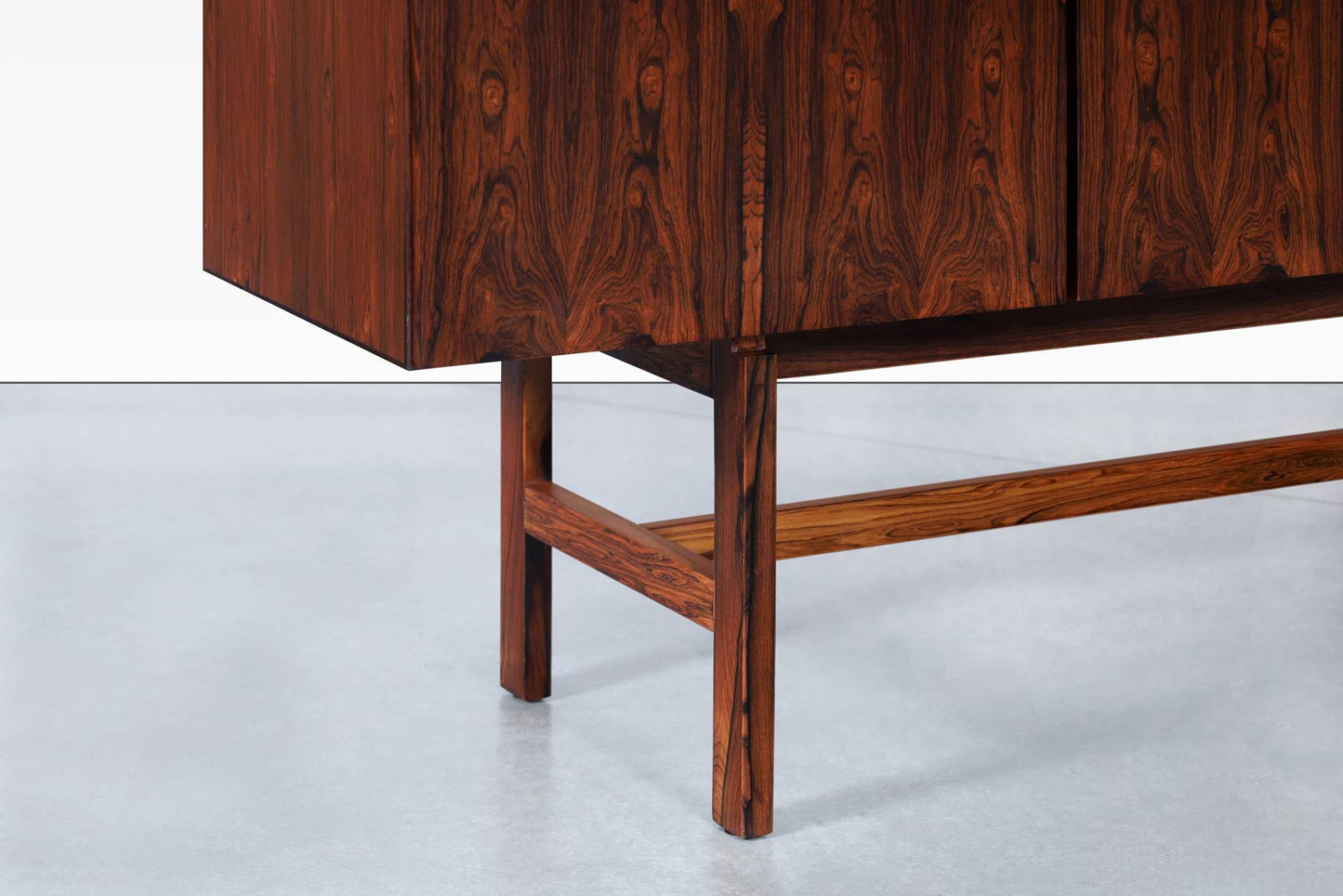 Danish Modern Rosewood Sideboard Attributed to Ib Kofod Larsen
