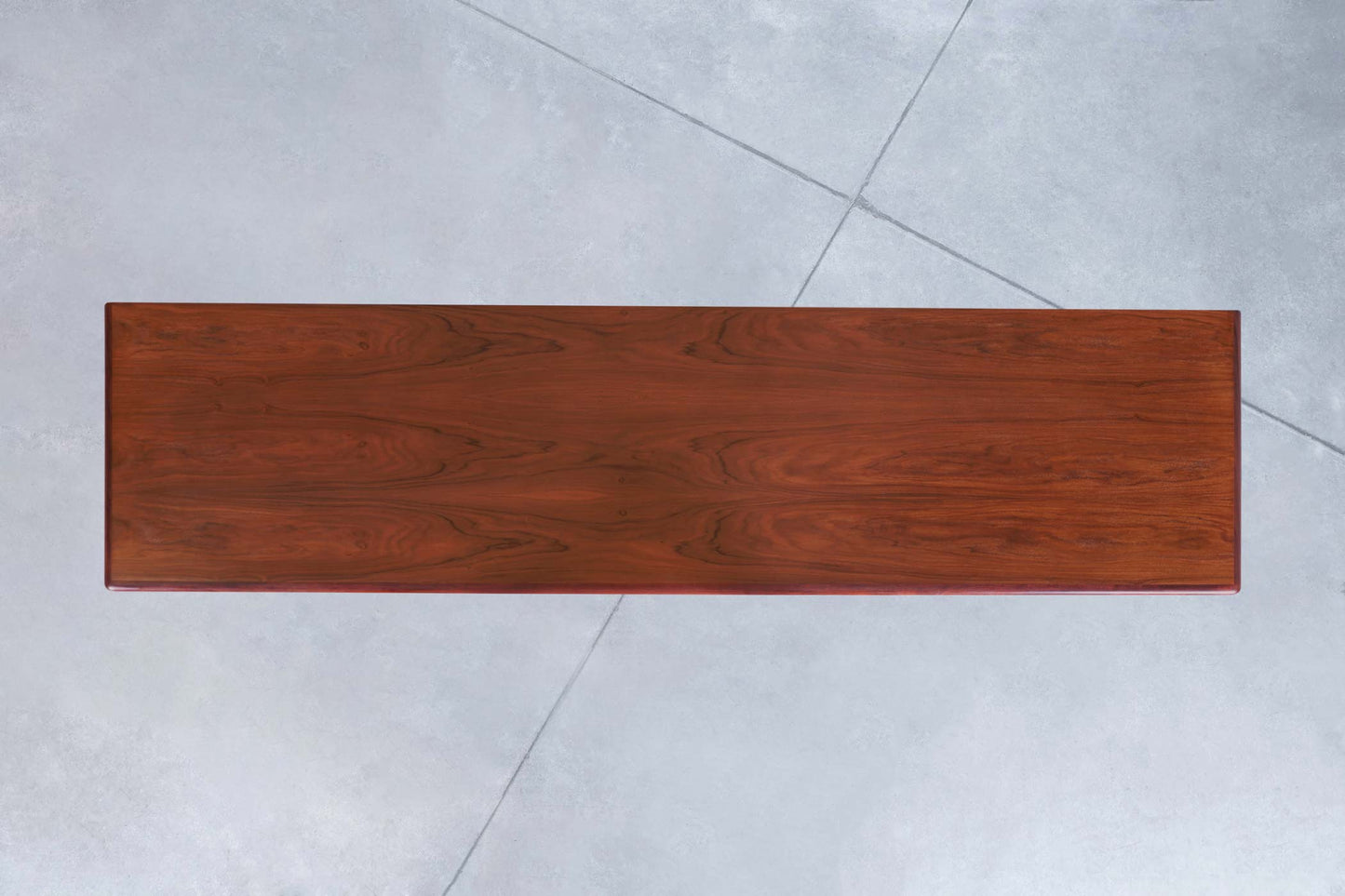 Danish Modern Rosewood Tambour Door Credenza by Dyrlund