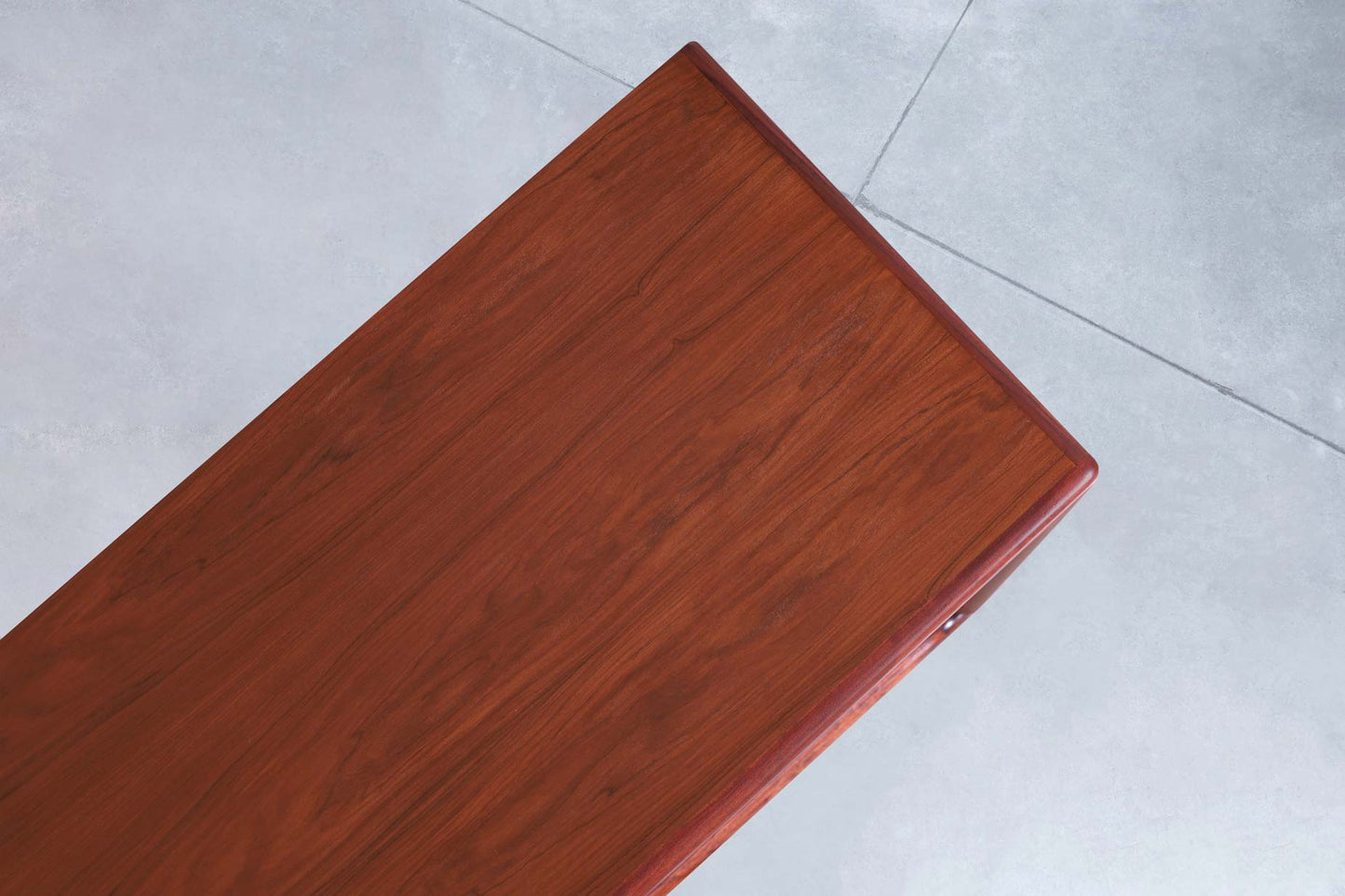 Danish Modern Rosewood Tambour Door Credenza by Dyrlund