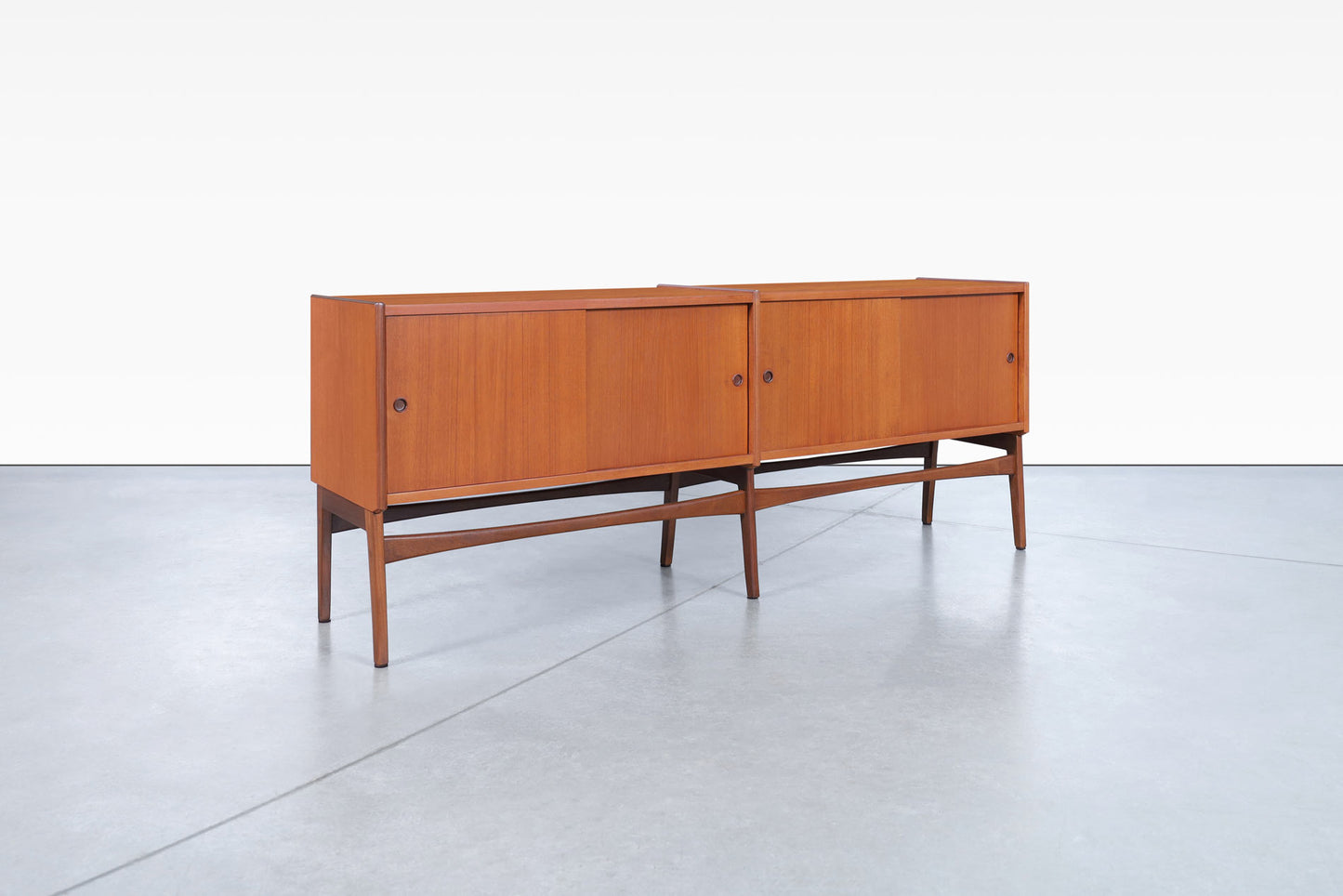 Danish Modern Teak Credenza
