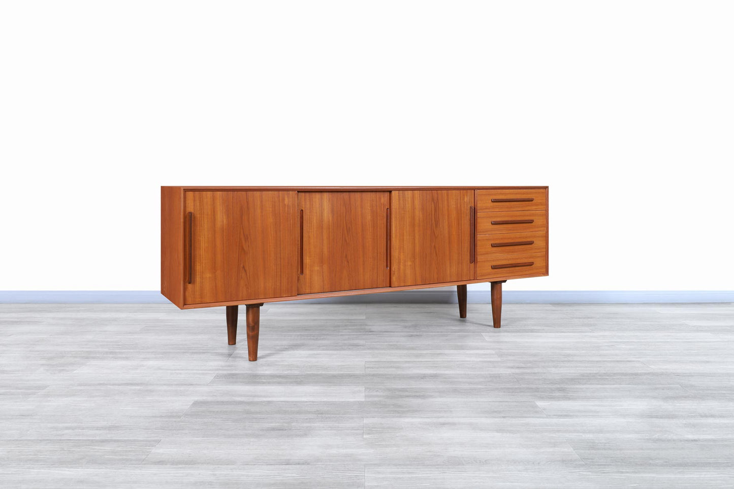 Danish Modern Teak Credenza