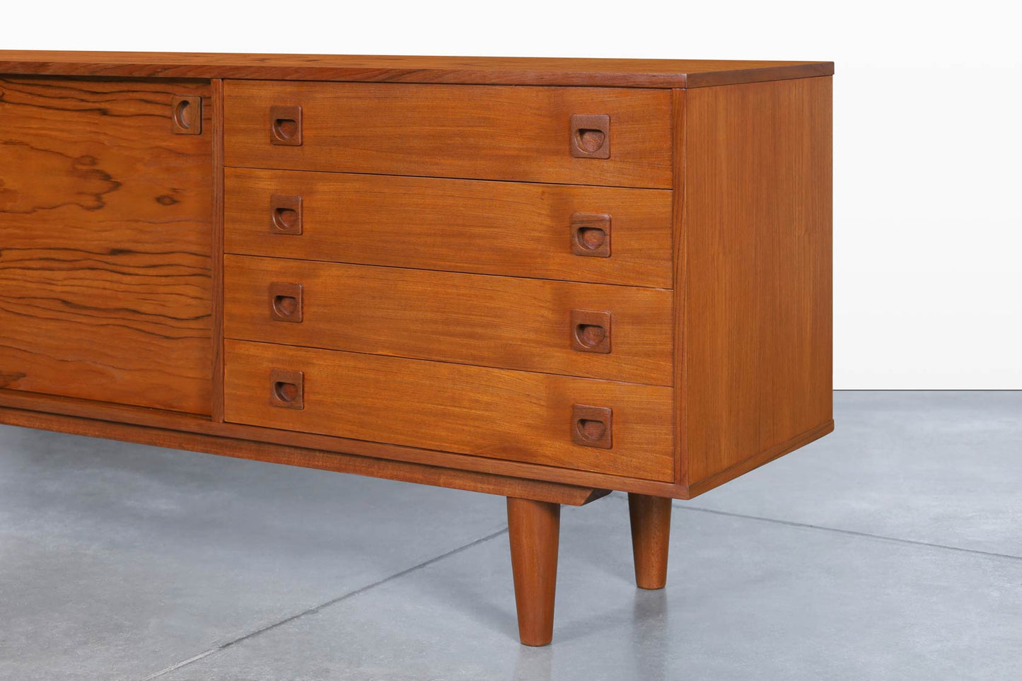 Danish Modern Teak Credenza