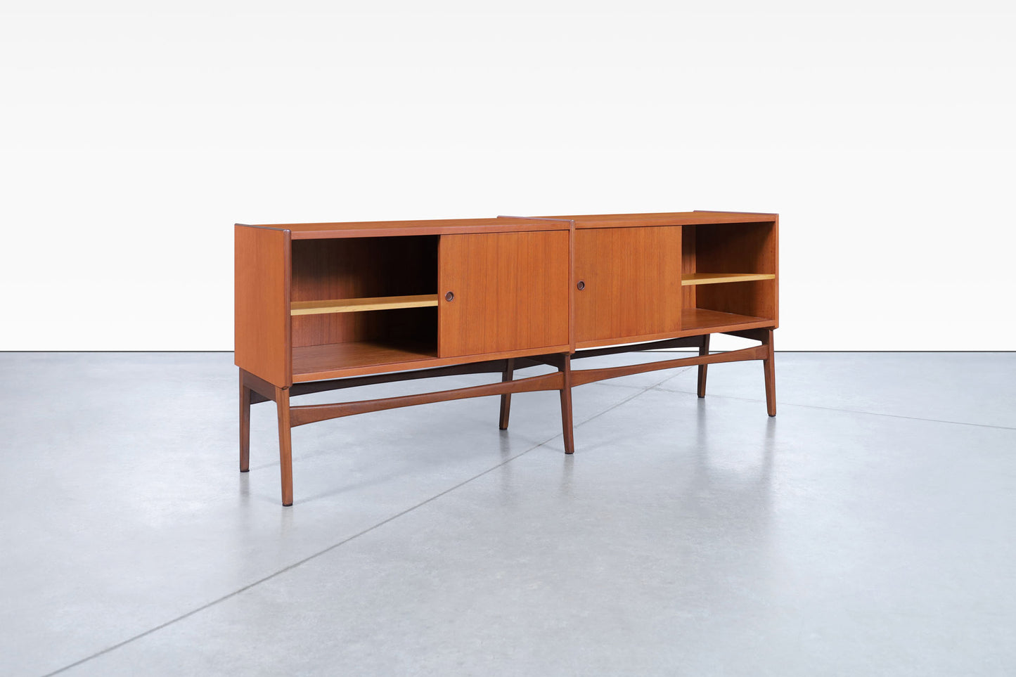 Danish Modern Teak Credenza