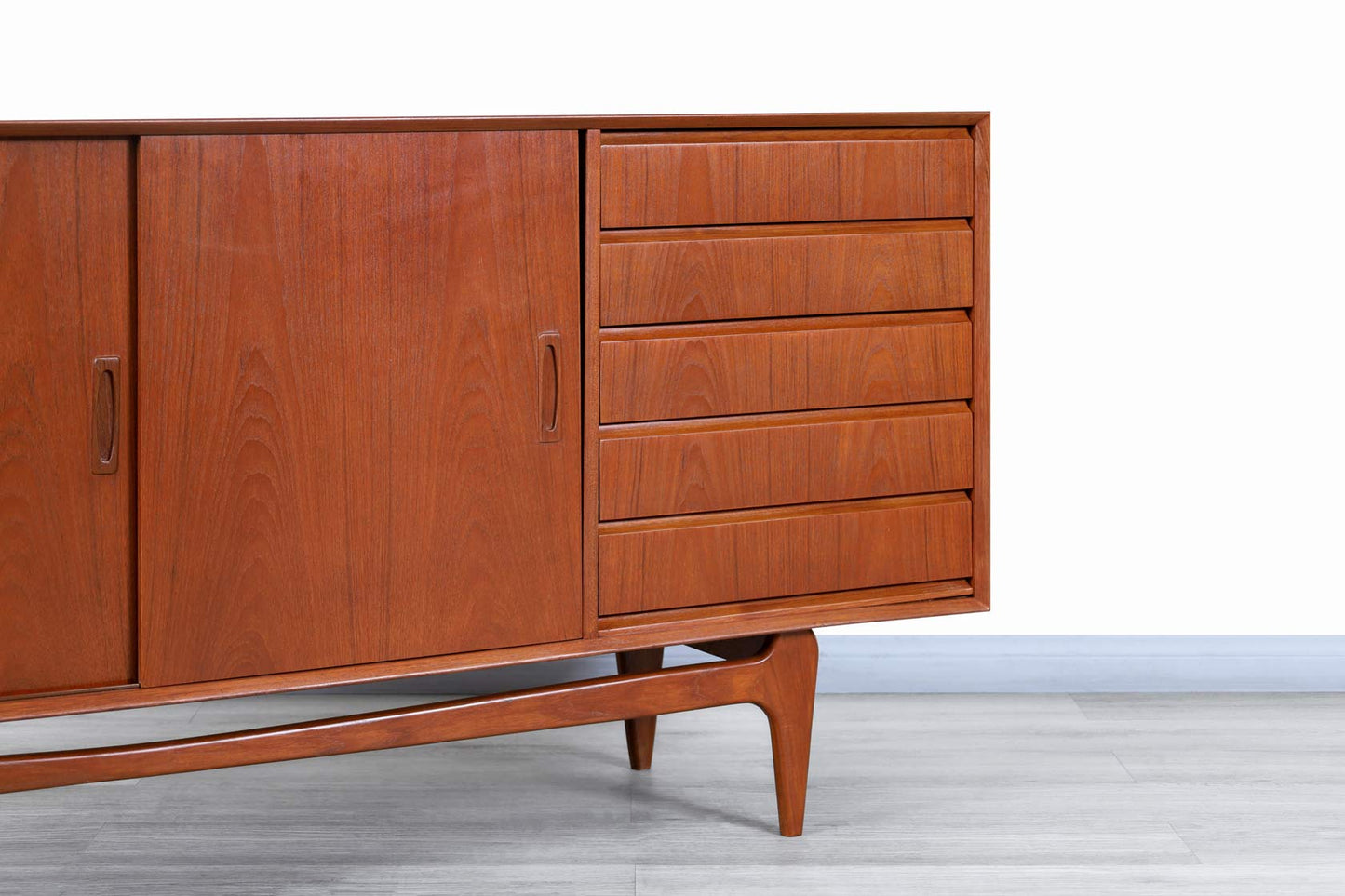 Danish Modern Teak Credenza