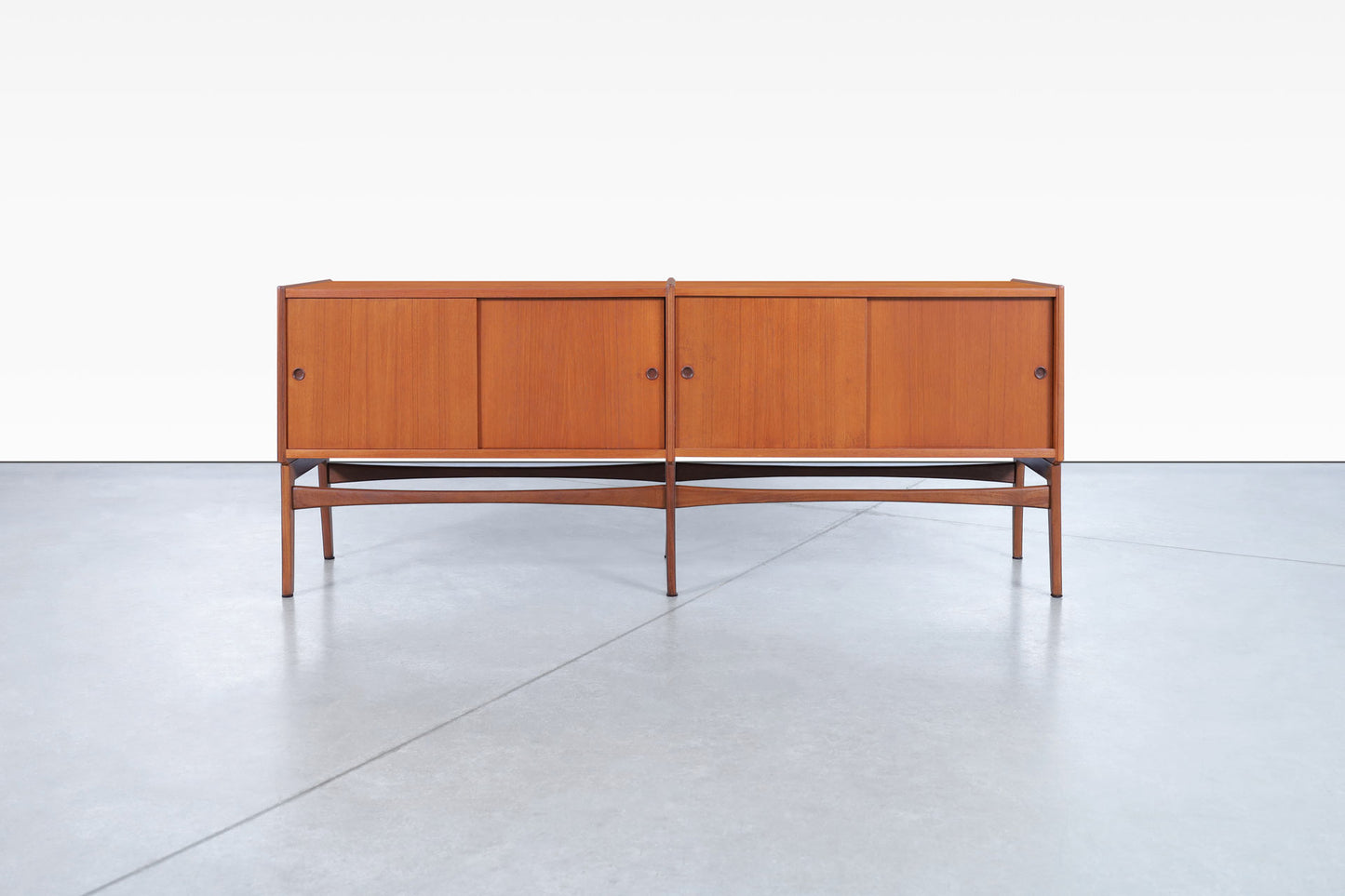 Danish Modern Teak Credenza