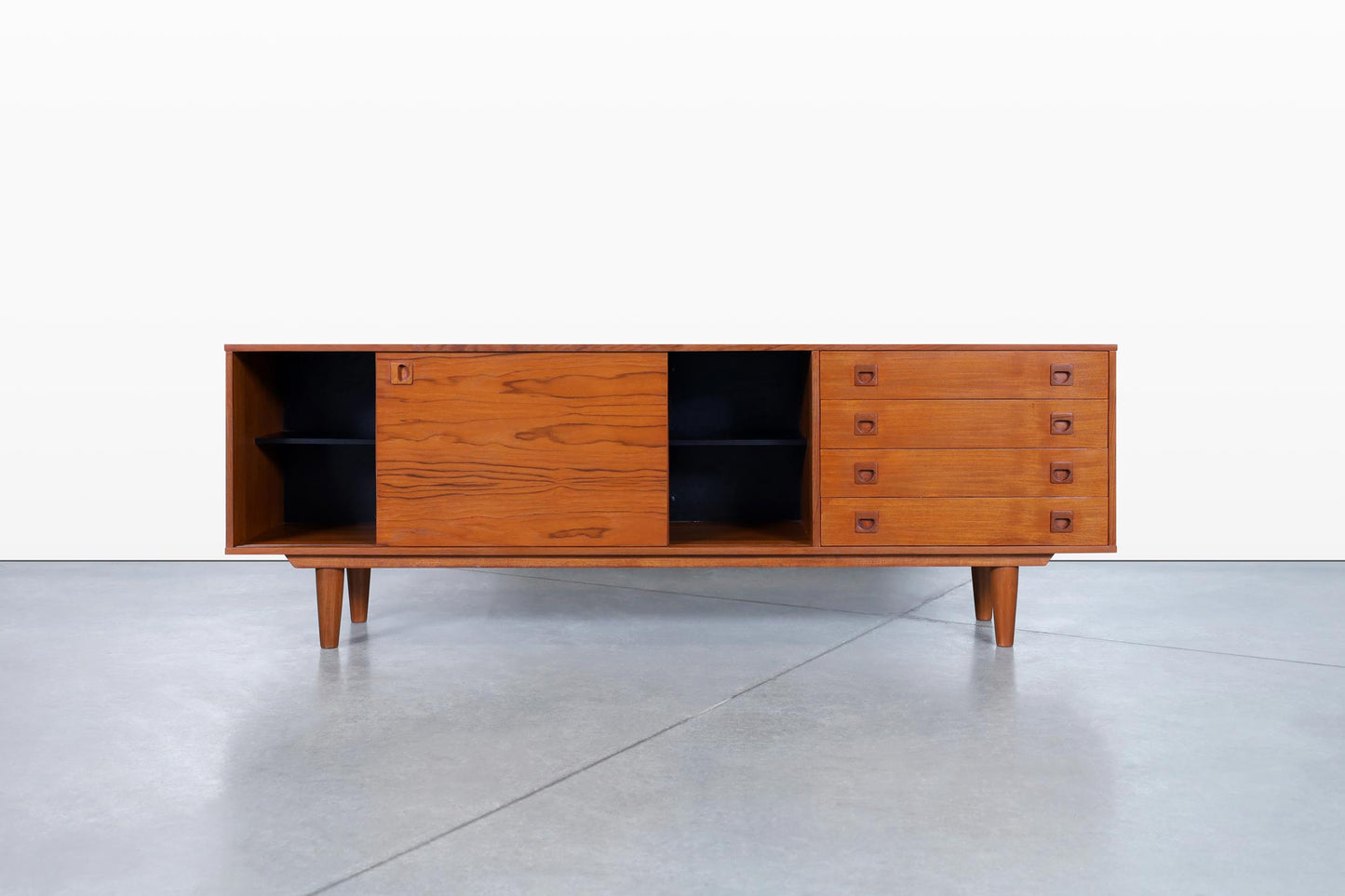 Danish Modern Teak Credenza