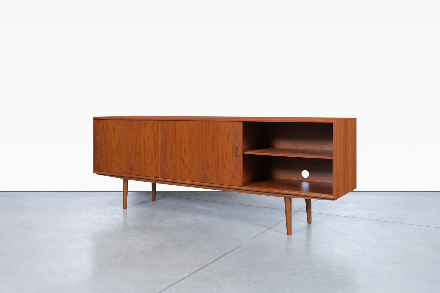 Danish Modern Teak Credenza by Clausen and Son