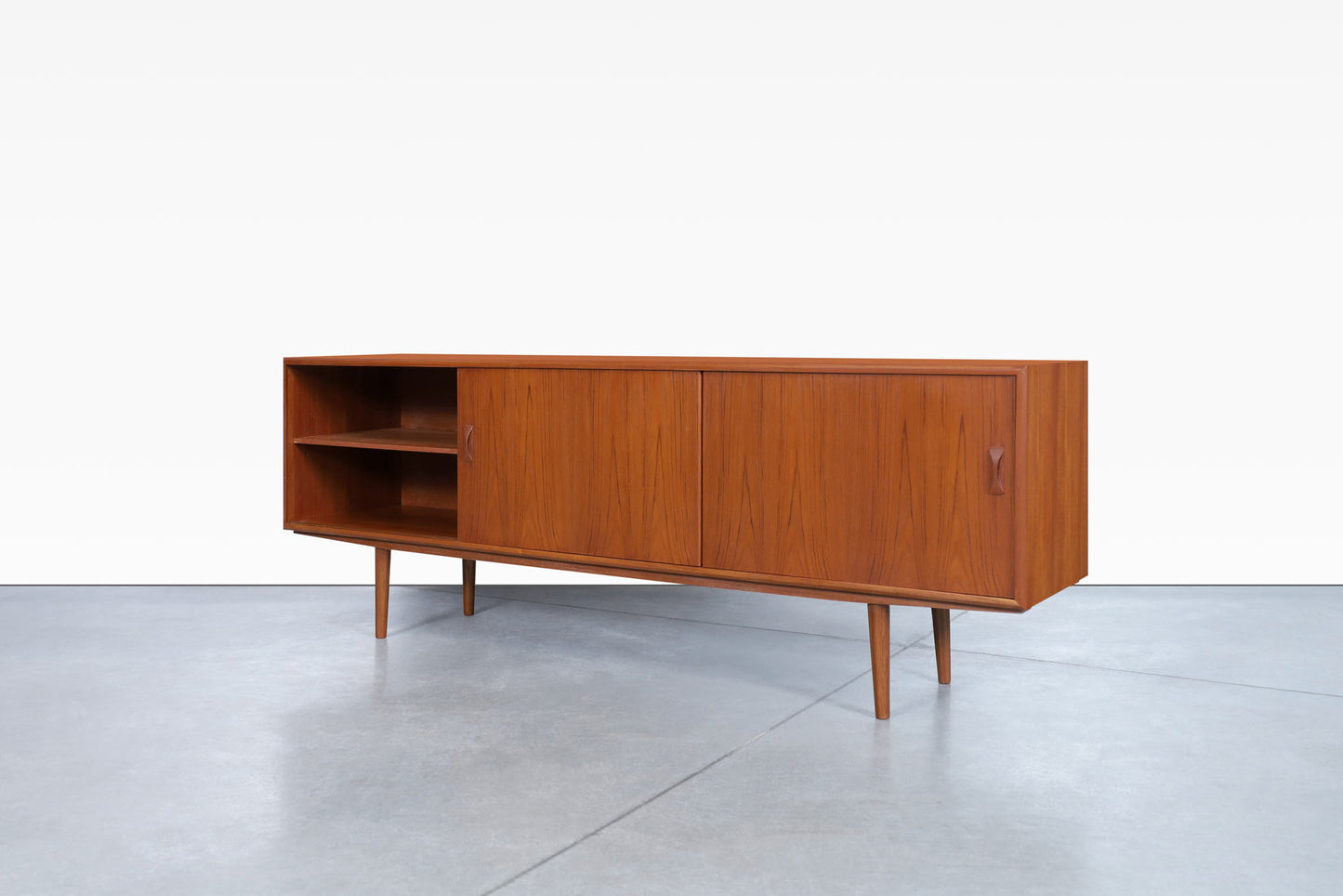 Danish Modern Teak Credenza by Clausen and Son