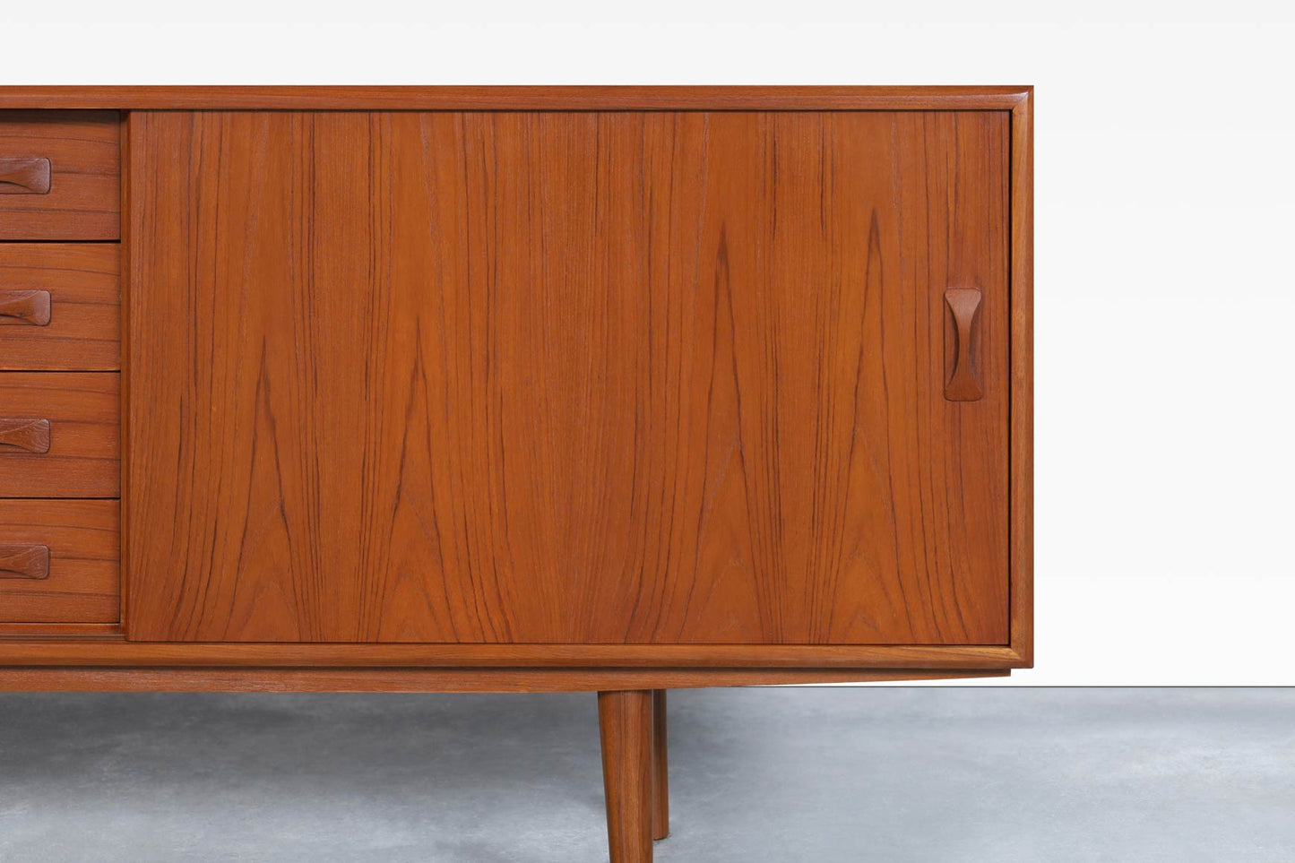Danish Modern Teak Credenza by Clausen and Son