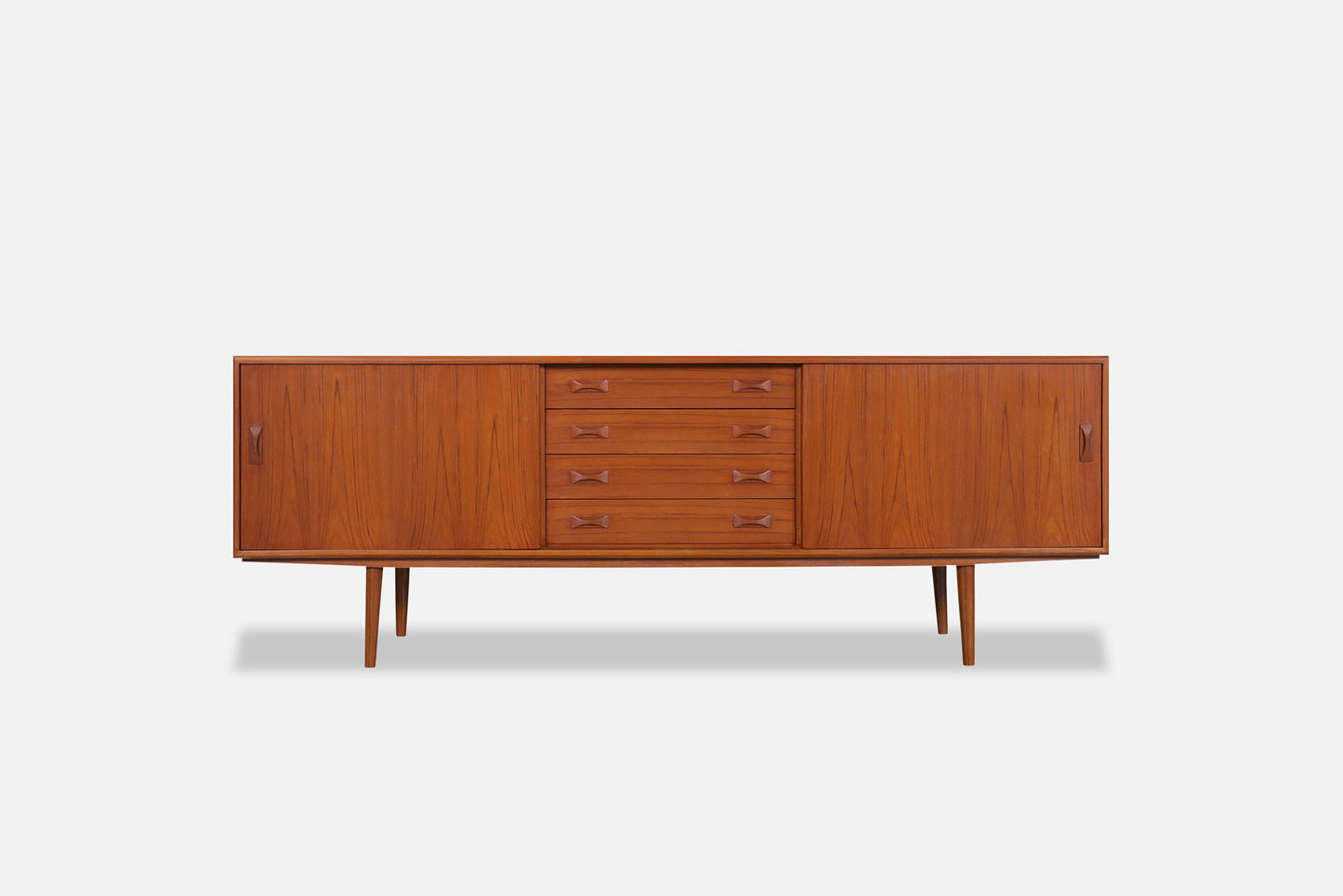 Danish Modern Teak Credenza by Clausen and Son
