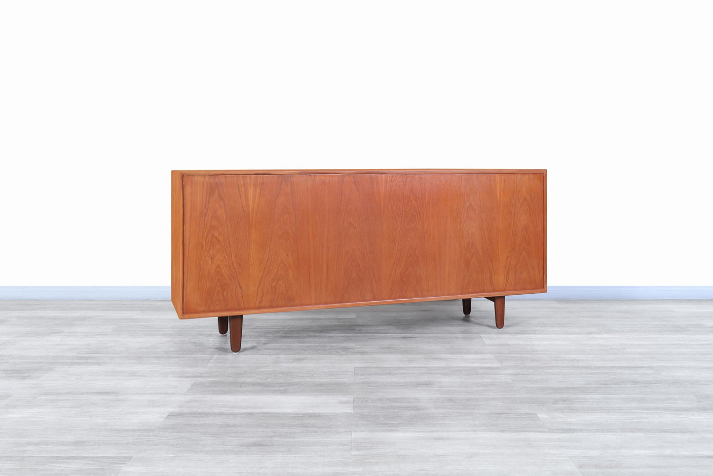 Danish Modern Teak Credenza by Svend A. Madsen for Falster Mobelfabrik
