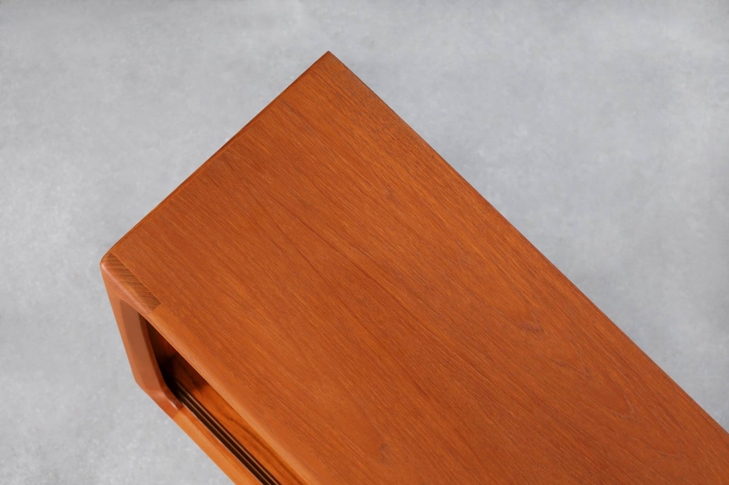 Danish Teak Credenza or Bookcase with Glass Doors by Bernhard Pedersen