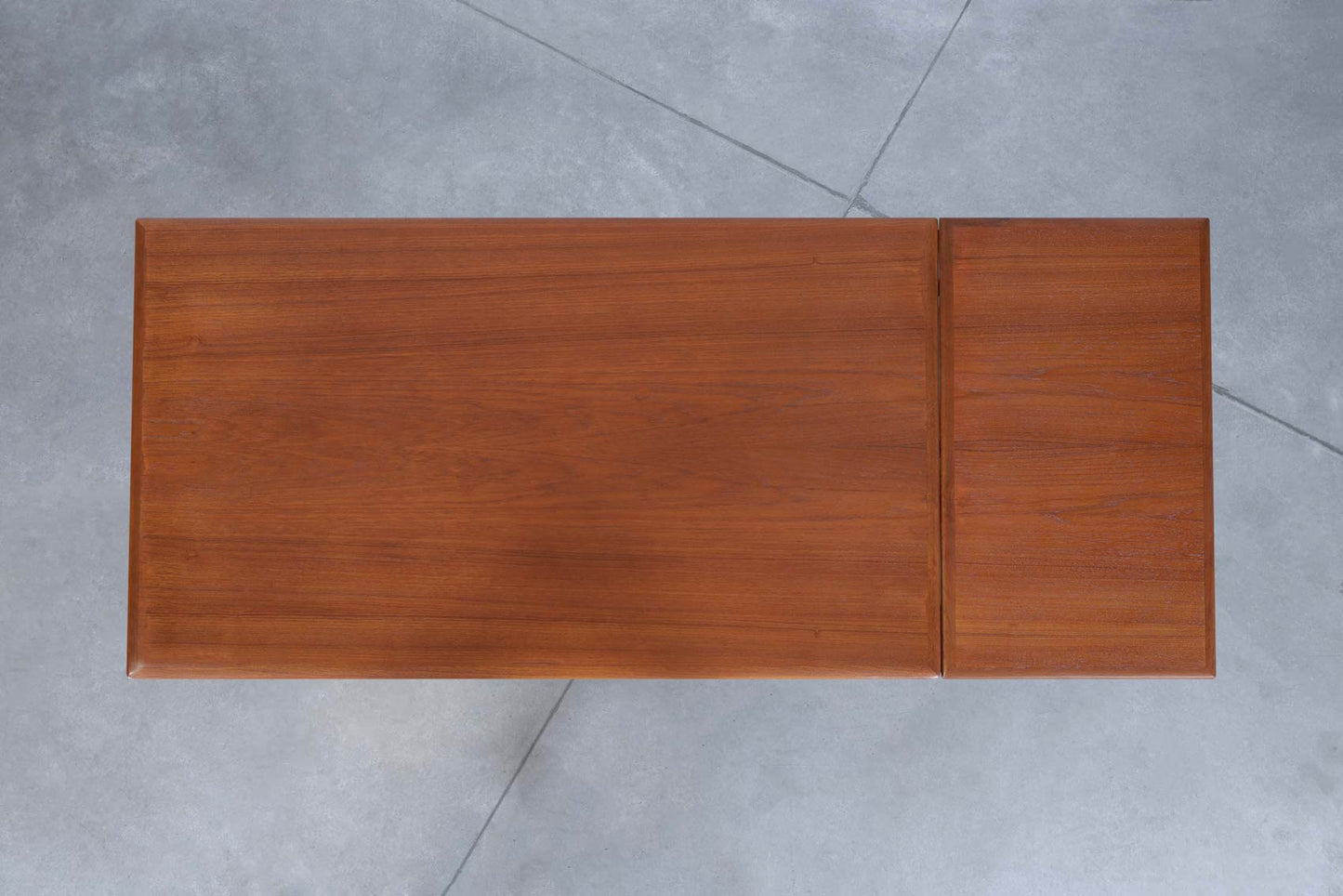 Danish Modern Teak Desk with Drop-Leaf by Aksel Boll Jensen