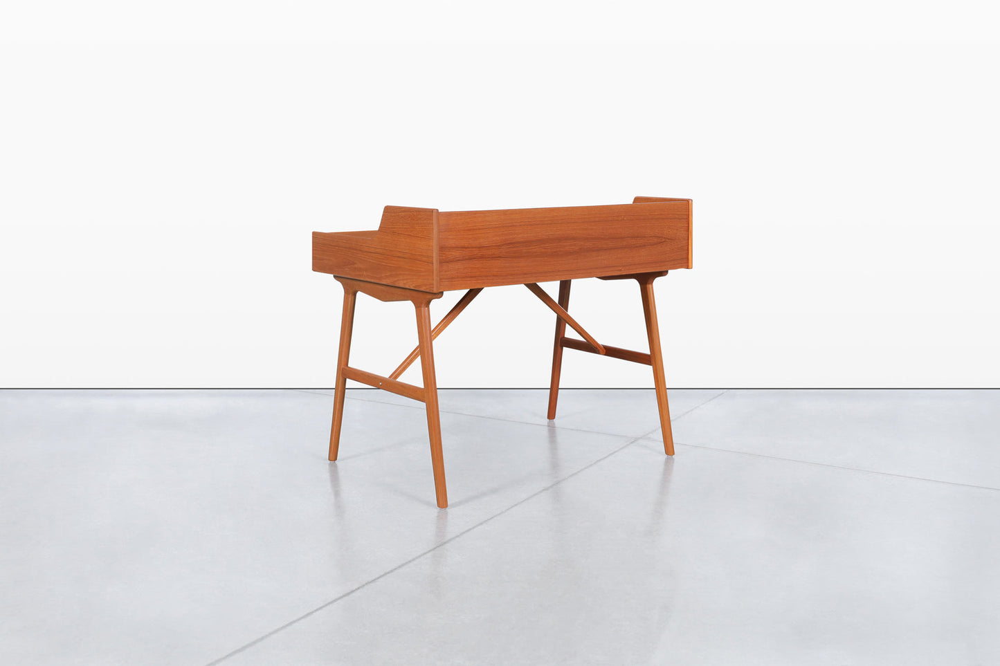 Danish Modern Teak Desk/Vanity by Arne Wahl Iversen