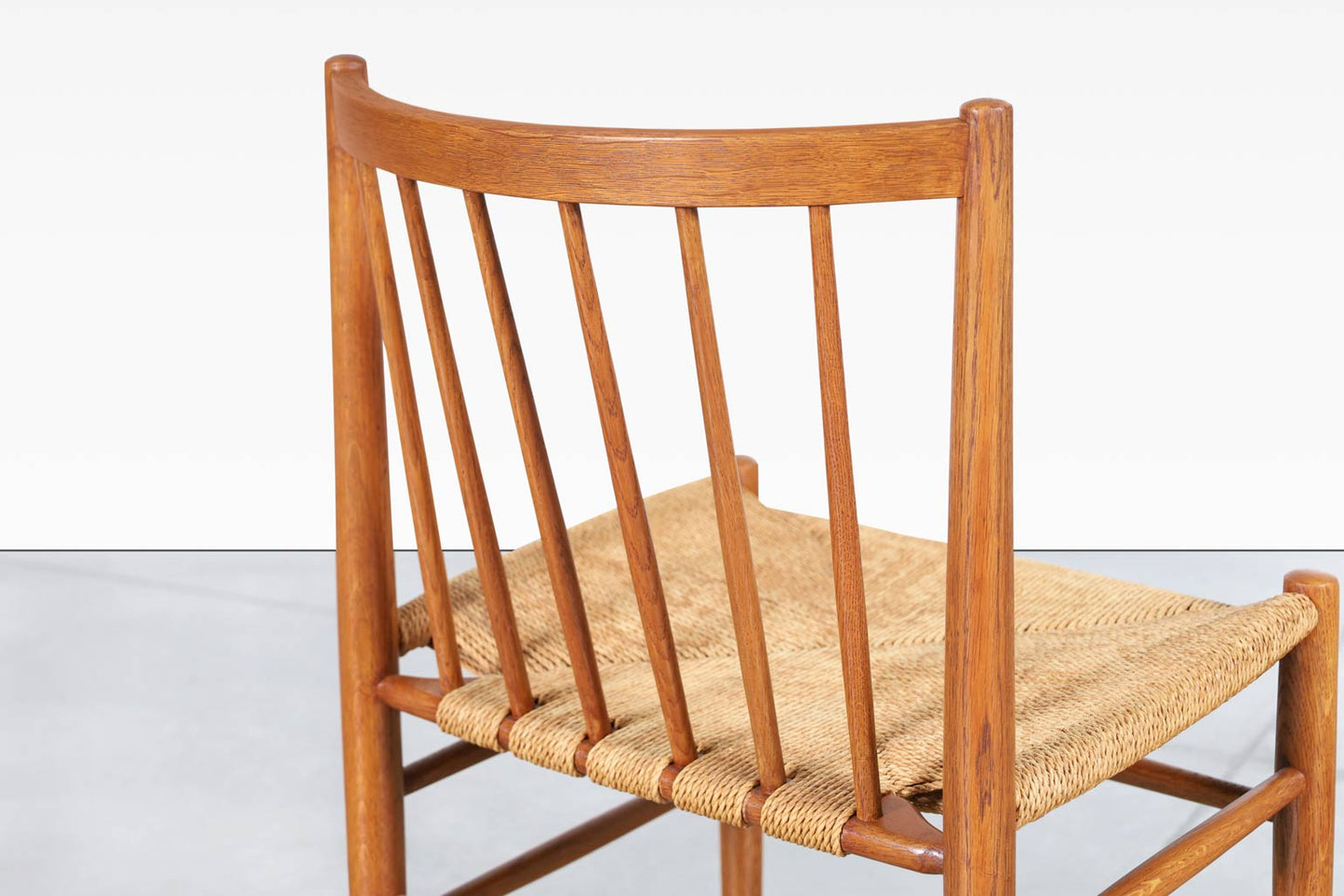 Danish Modern Teak Dining Chairs Model J80 by Jørgen Baekmark