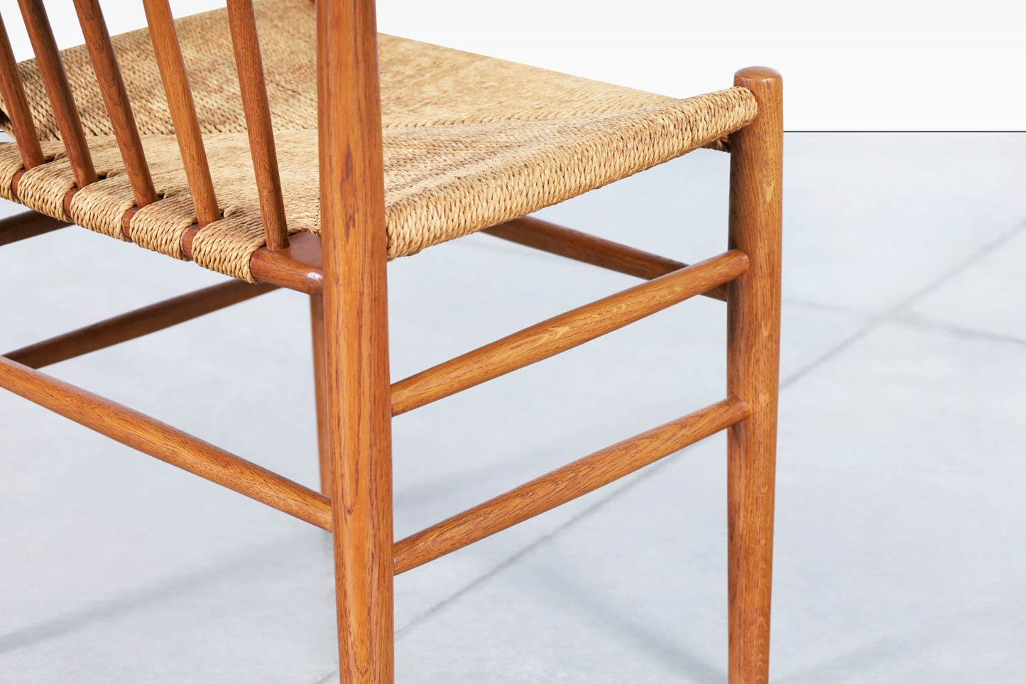 Danish Modern Teak Dining Chairs Model J80 by Jørgen Baekmark