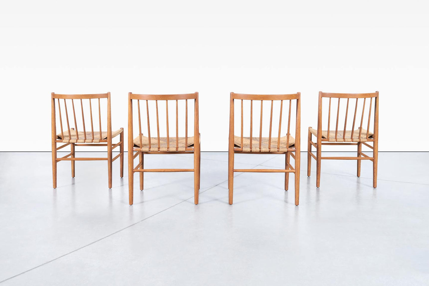 Danish Modern Teak Dining Chairs Model J80 by Jørgen Baekmark