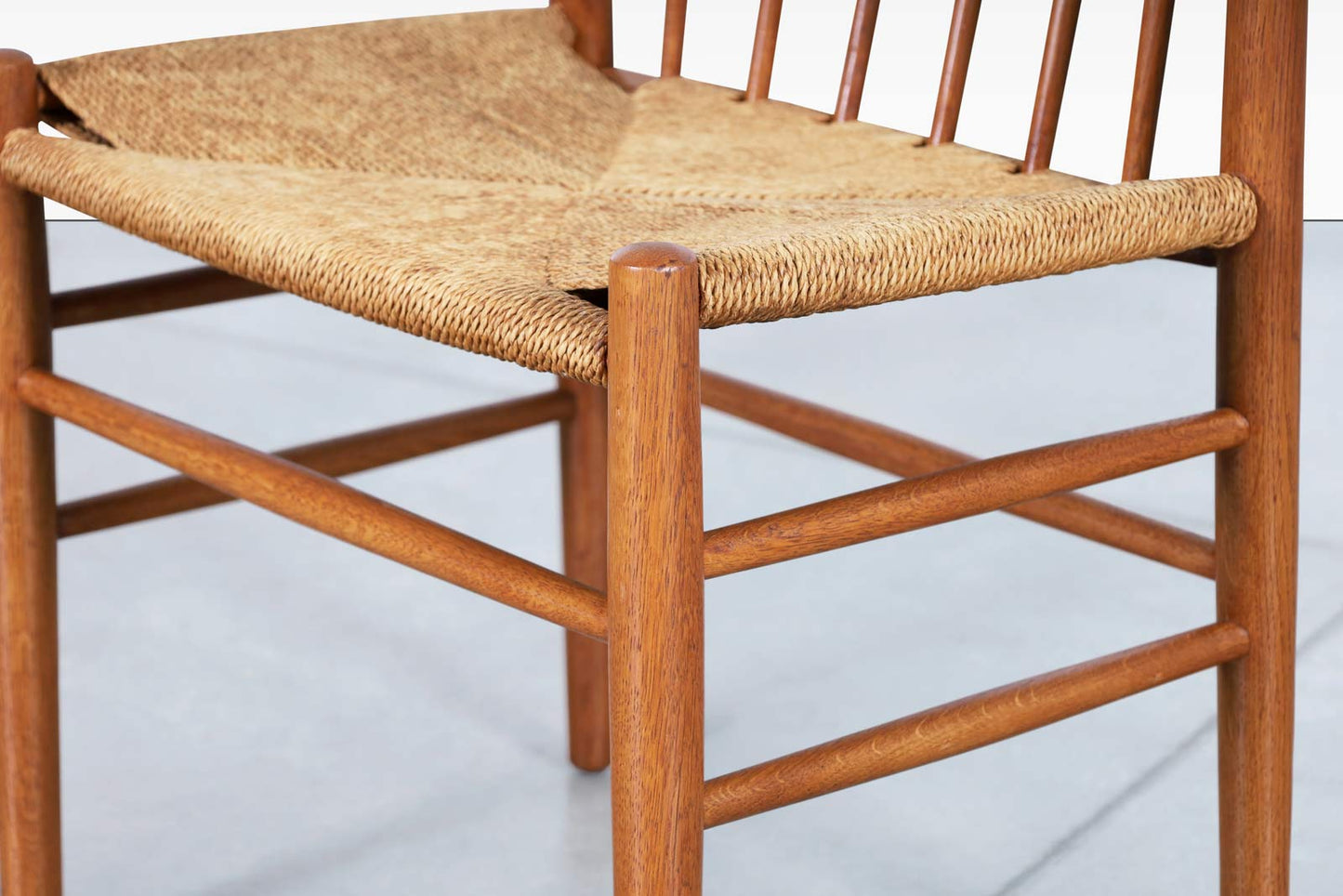 Danish Modern Teak Dining Chairs Model J80 by Jørgen Baekmark