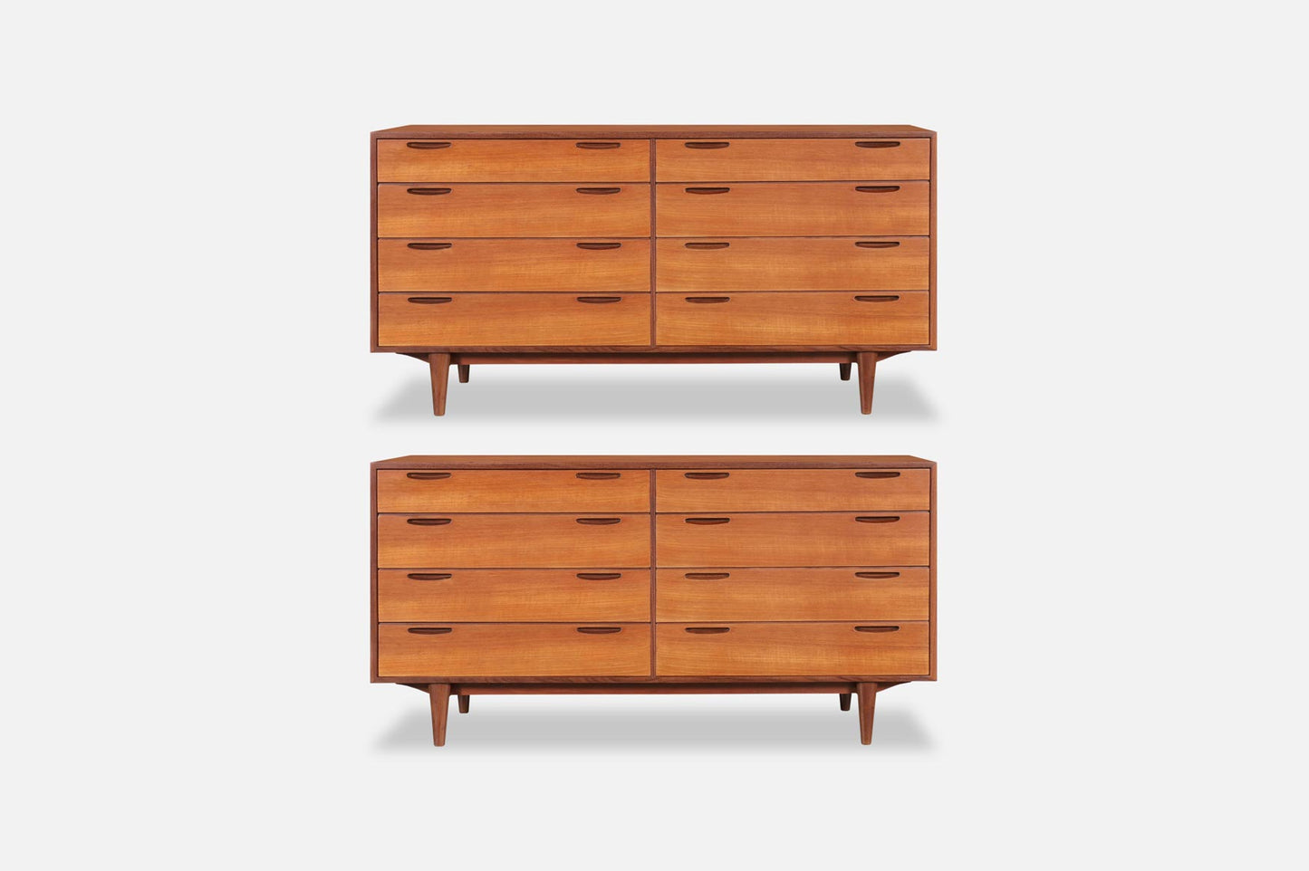 Danish Modern Teak “Jutland” Dressers by Ib Kofod Larsen, 2 Available