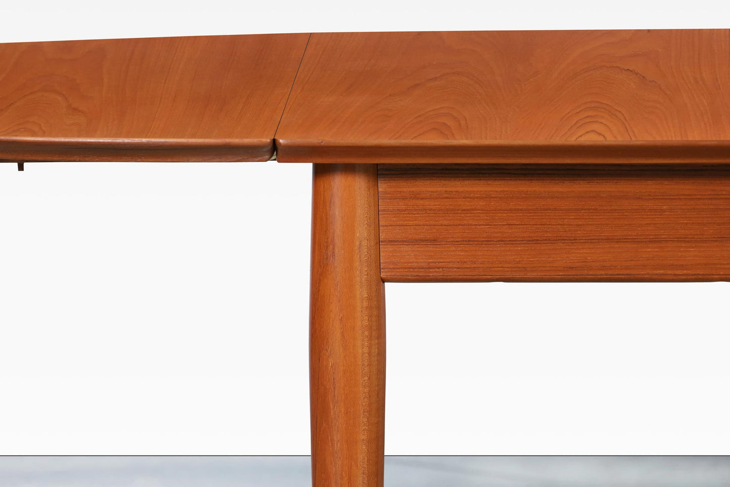 Danish Teak Drop-Leaf Expanding Dining Table by Arne Vodder for Sibast