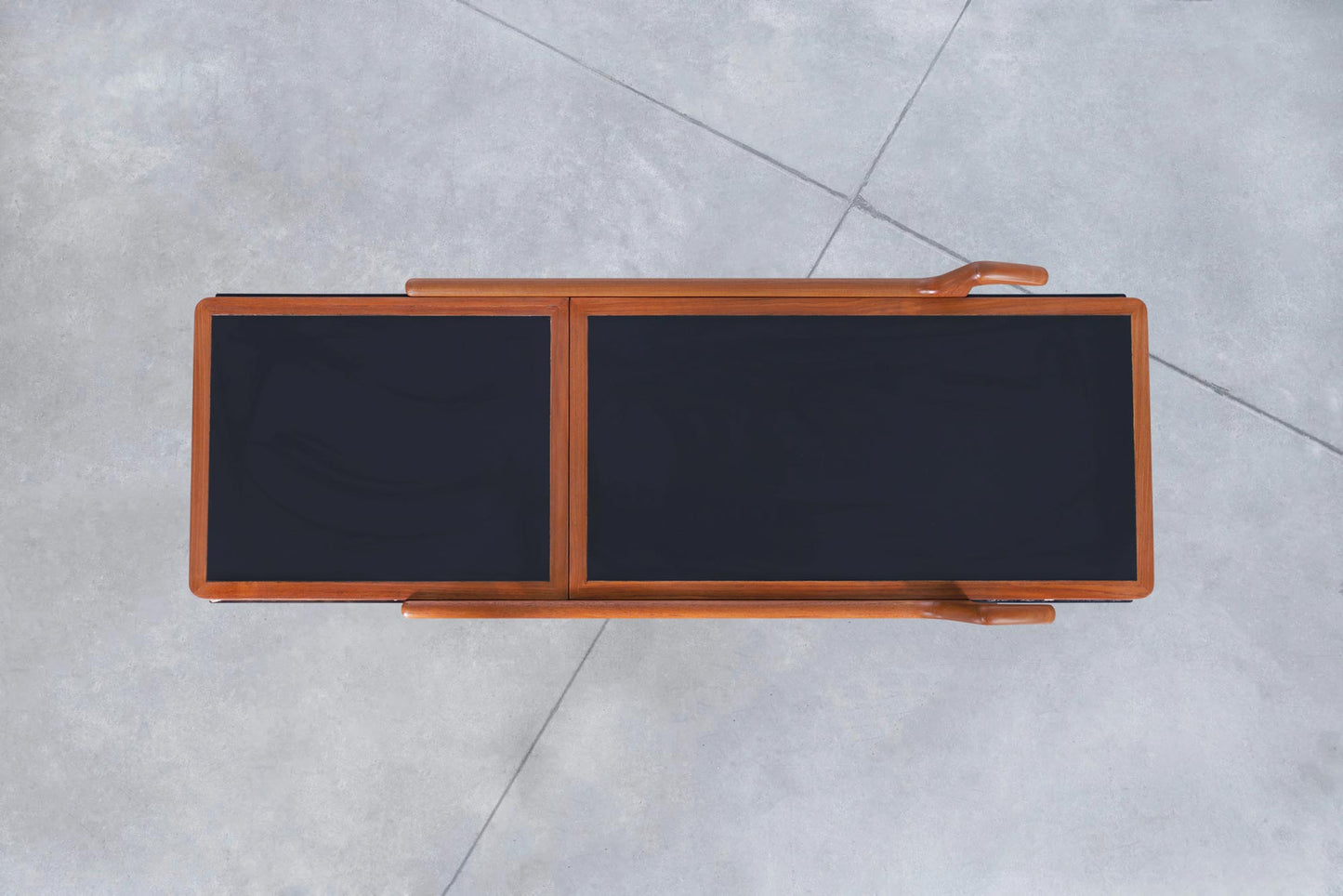 Danish Modern Teak Extendable Bart Cart by Falster Mobelfabrik