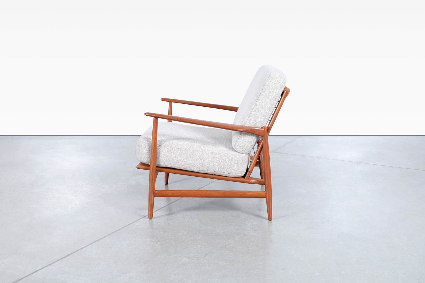 Danish Modern Teak Lounge Chairs by Ib Kofod Larsen for Selig